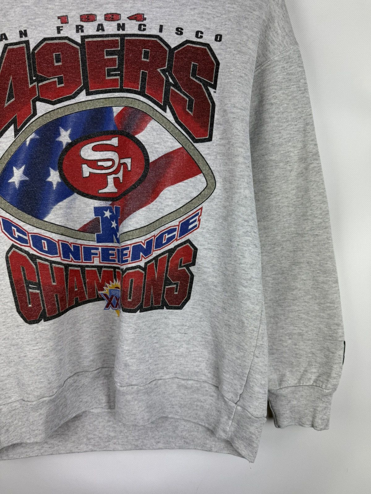 Starter × Vintage VTG Starter 49ers San Francisco 1995 Sweatshirt Pullover Size US M / EU 48-50 / 2 - 4 Thumbnail