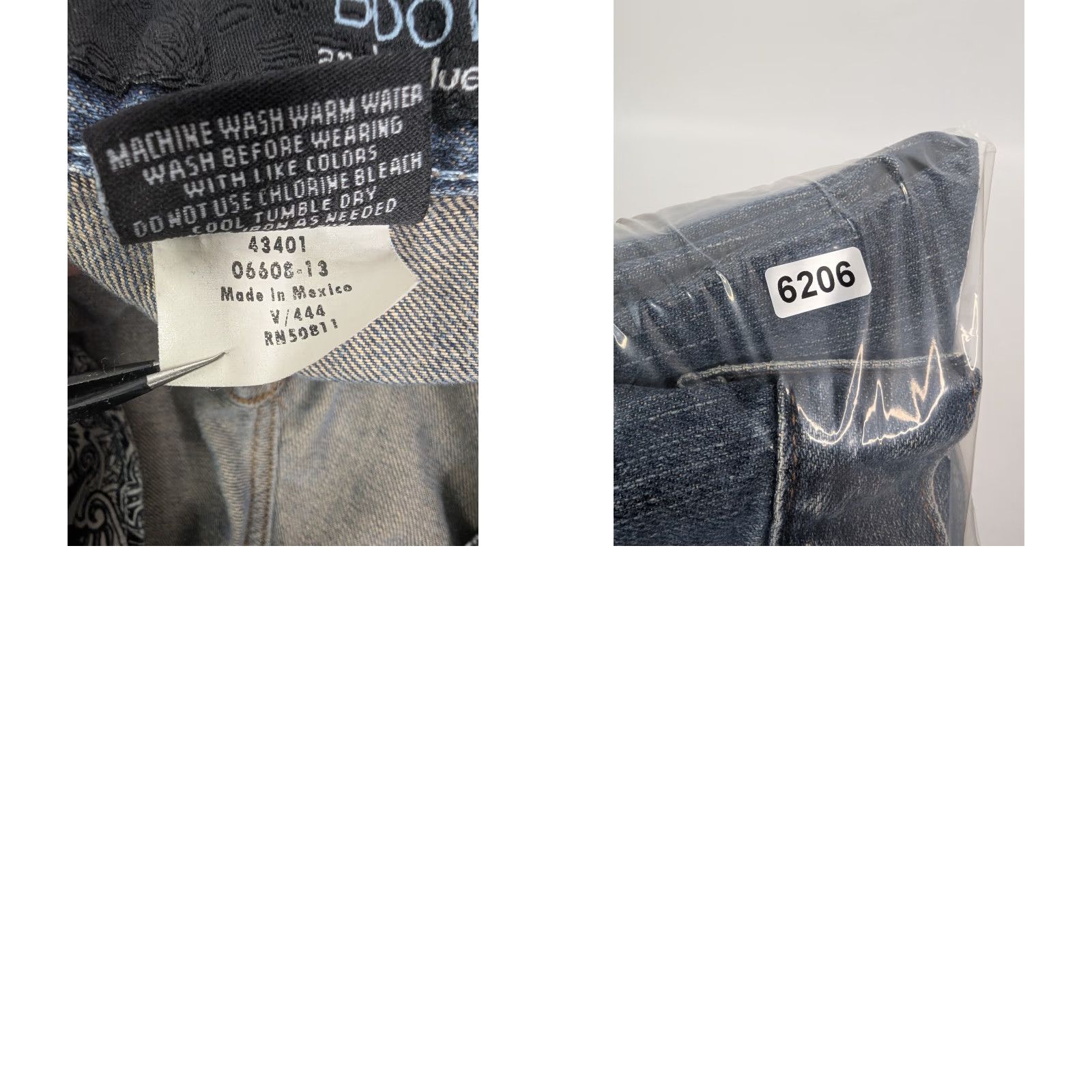 Anchor Blue VINTAGE Anchor Blue Jeans Men 34 36X30 Boot Jean Mid Rise 29 Inseam Denim Blue Size US 34 / EU 50 - 9 Thumbnail