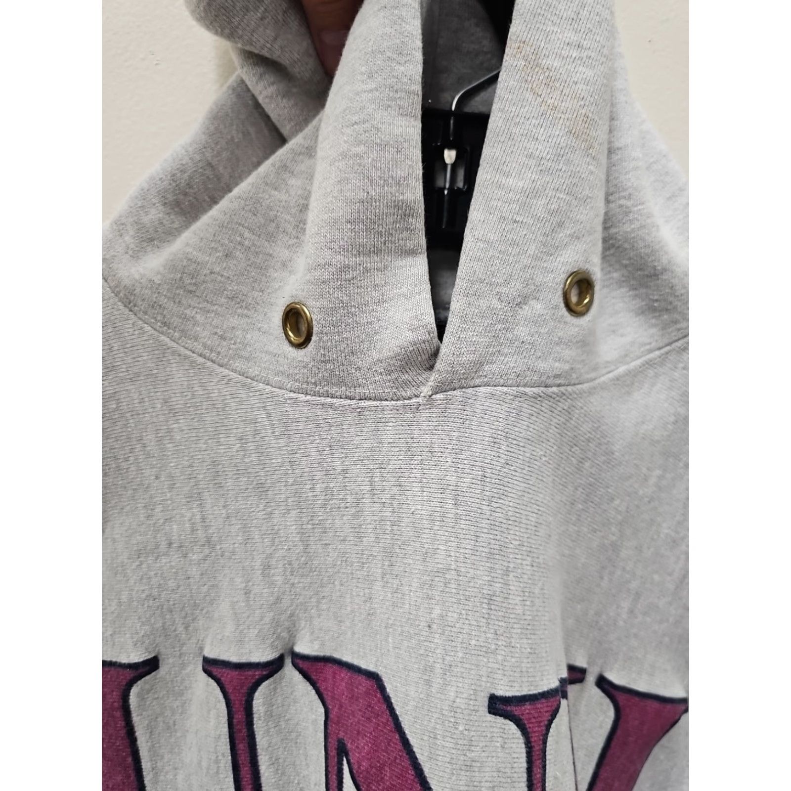 Vintage VINTAGE Camber University of New Hampshire Hoodie Large Mens Gray Distress/Care This item shows distress Size US L / EU 52-54 / 3 - 2 Thumbnail