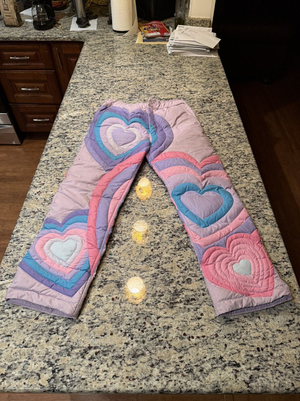 ERL ERL Heart Unisex Snowpants. Size US 31 - 1 Thumbnail