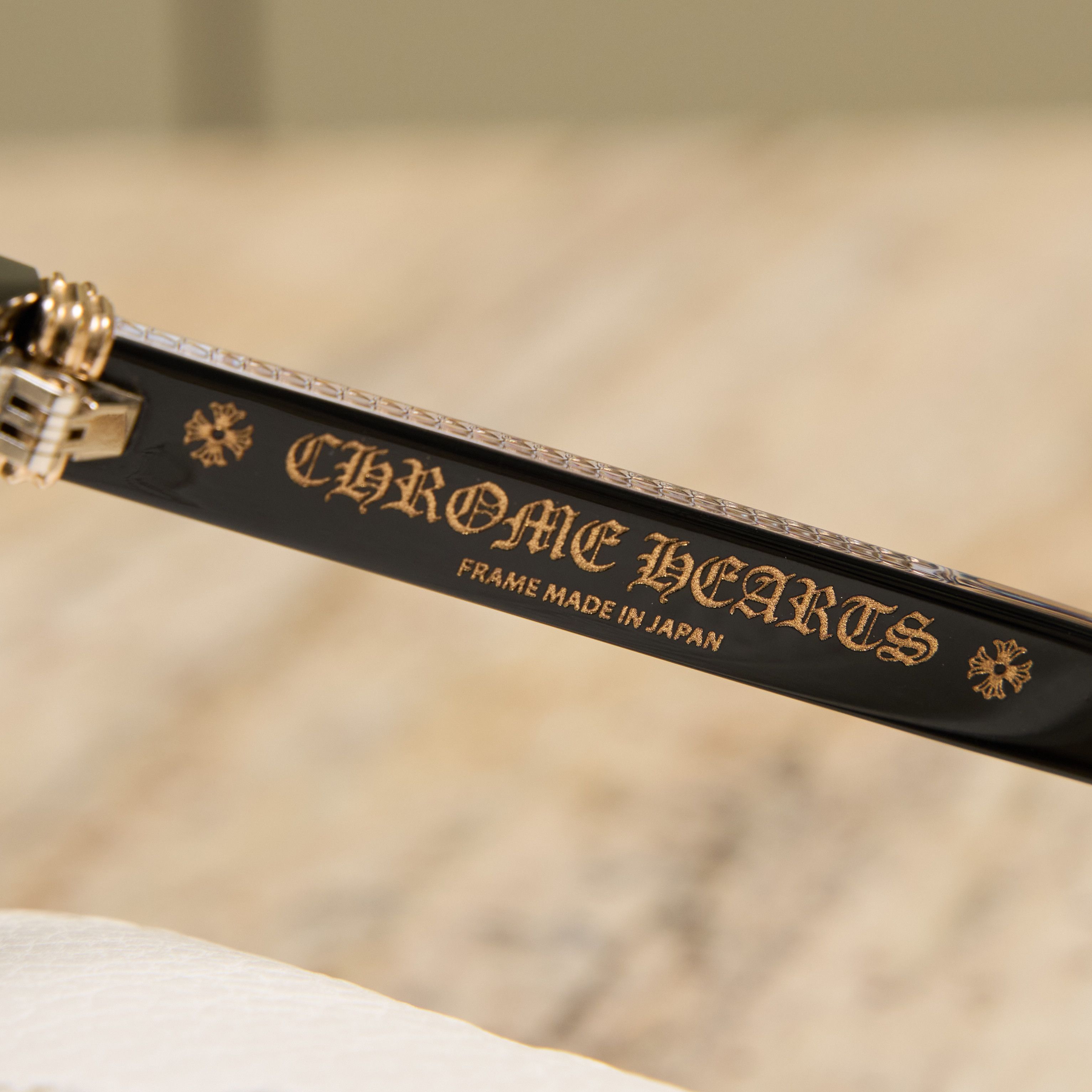 Chrome Hearts CHROME HEARTS OPTITCAL Black/18KGP Size ONE SIZE - 5 Thumbnail