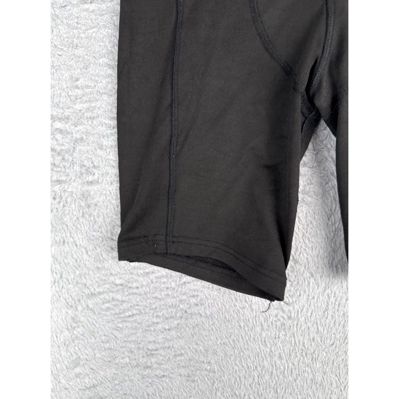 Logo 7 VINTAGE Logo Shorts Adult Medium Black Polyester Spandex Blend Jammer Style Shirt Bottom Mens Jammer Logo Shorts Black Medium Vintage 90s Sports Size US 31 - 3 Thumbnail