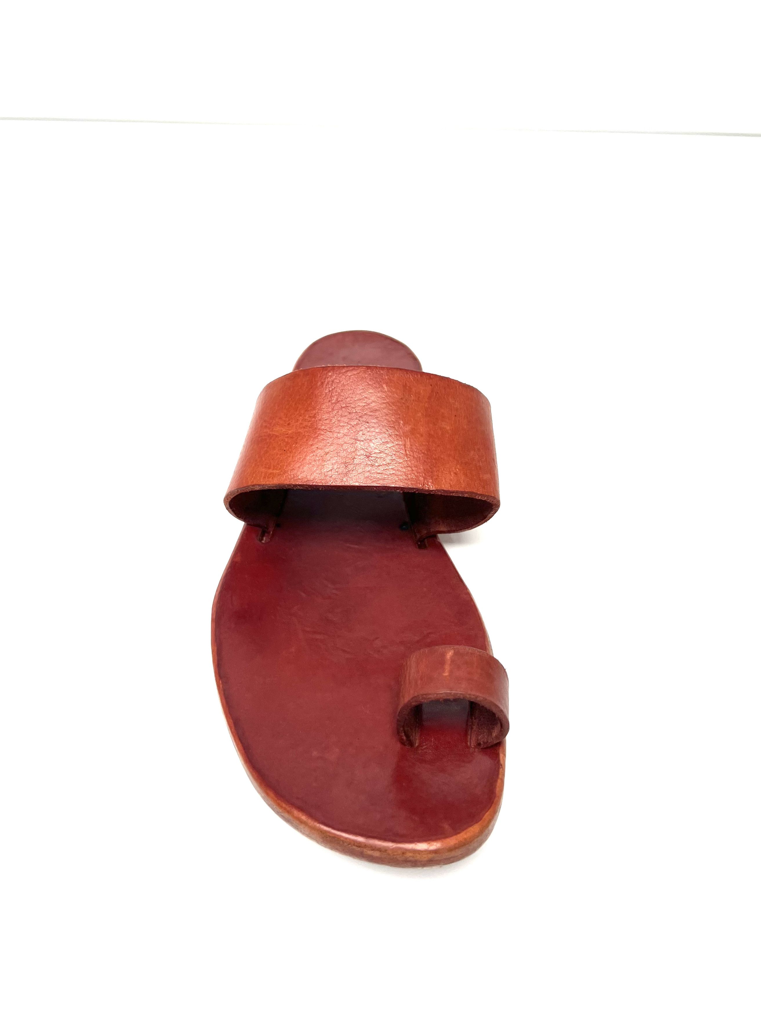 Dimissianos & Miller DIMISSIANOS & MILLER LEATHER SLIDE / SANDALS Size US 11 / EU 44 - 7 Thumbnail