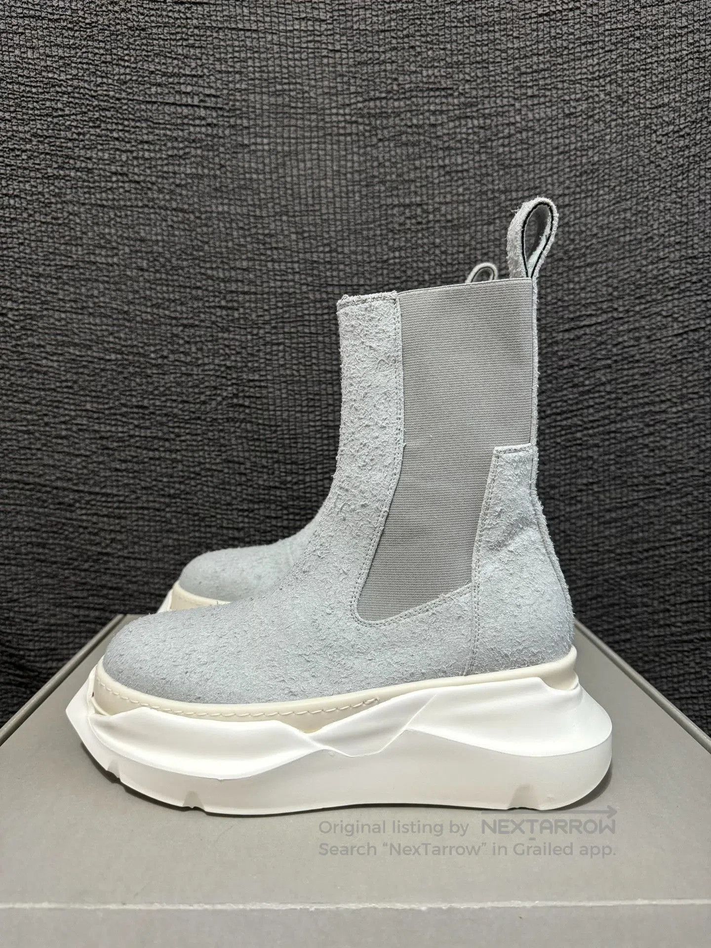Rick Owens Rick Owens 23FW Distressed Leather Chelsea Boots. Size US 6 / IT 36 - 4 Thumbnail
