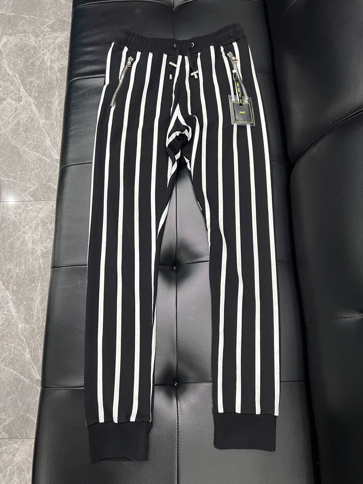 Balmain Balmain Striped Casual Trousers Size US 32 / EU 48 - 1 Thumbnail