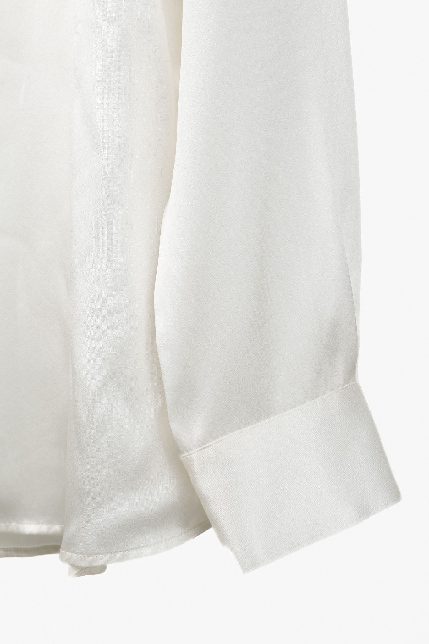 Veronica Beard Veronica Beard AW/16 Cream Silk Ruffle-Neck Blouse Size M / US 6-8 / IT 42-44 - 6 Thumbnail