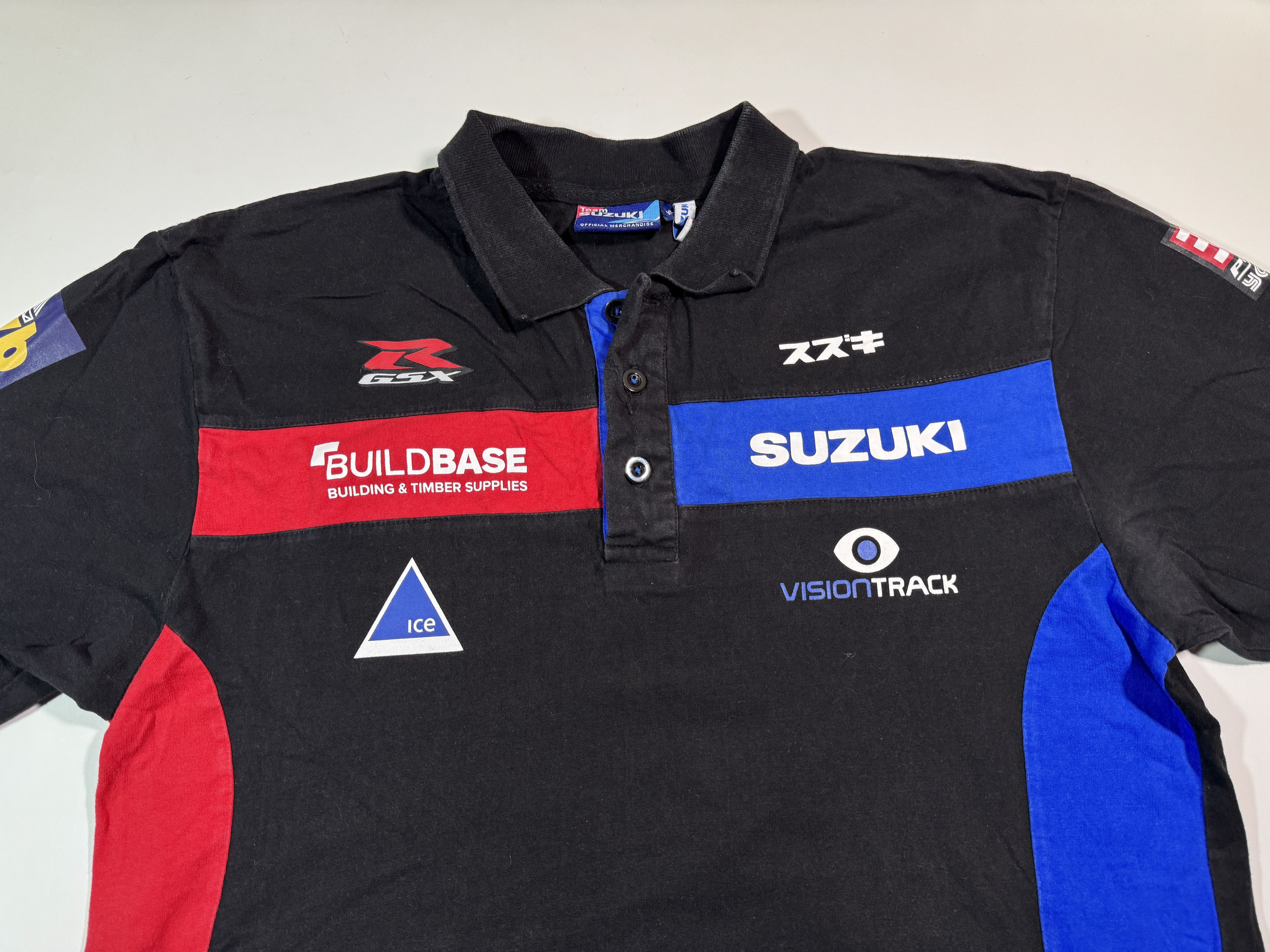 Other Suzuki Team BuildBase Polo T-shirt Size US XL / EU 56 / 4 - 3 Thumbnail
