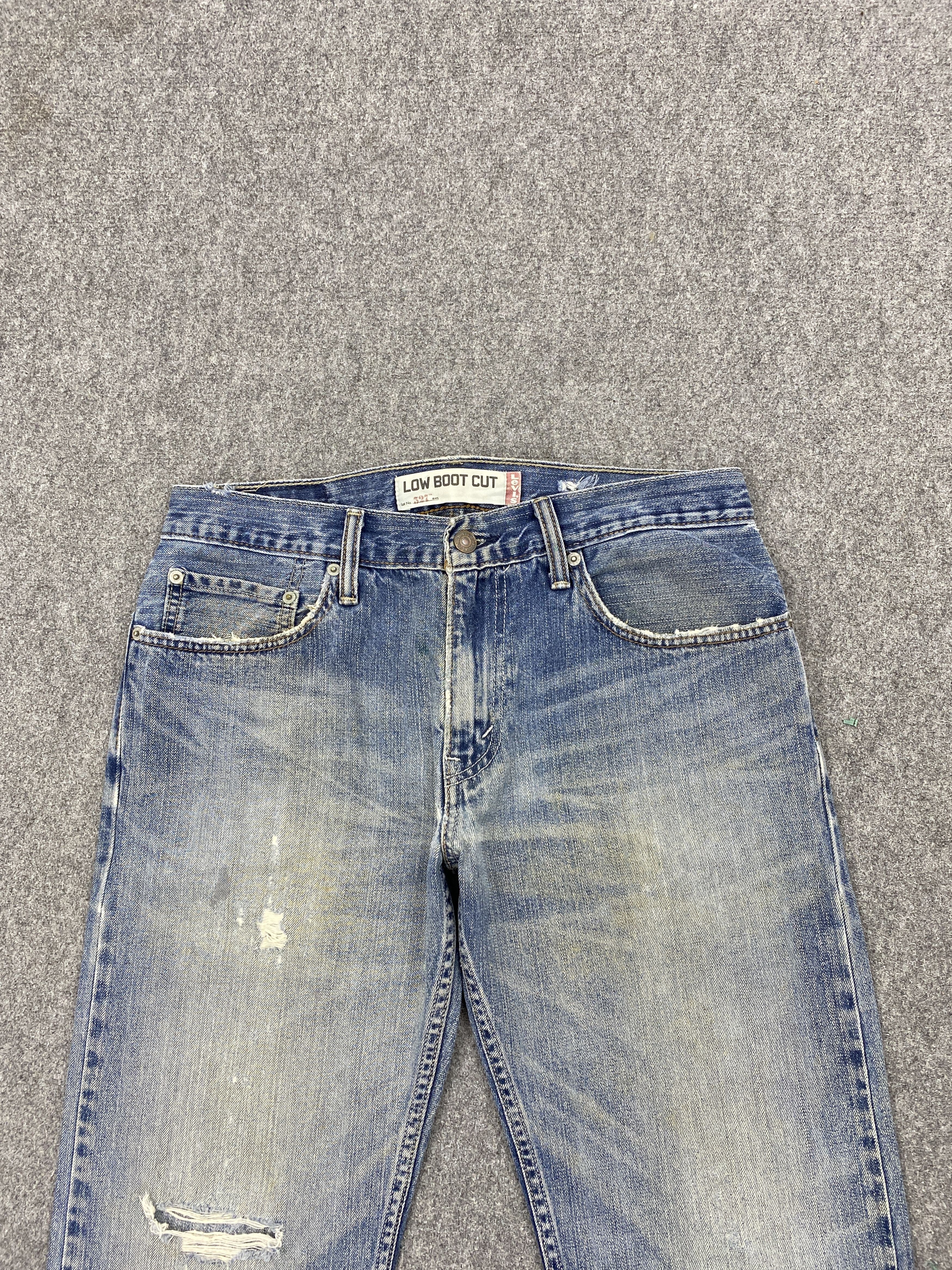 Levi's × Vintage Vintage Levi's 527 Flared Bootcut Denim Jeans Size US 31 - 2 Thumbnail