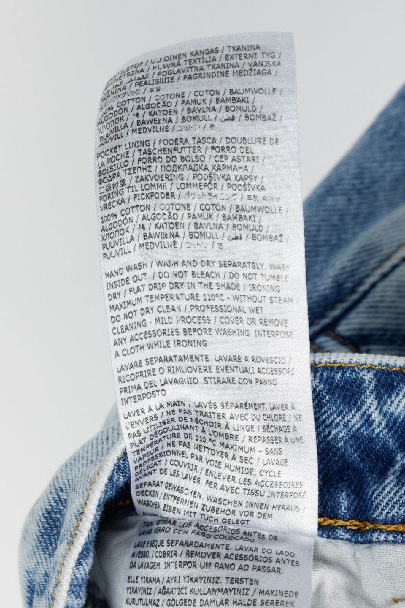 Maison Margiela Maison Margiela Blue Cotton Slit Jeans Size 26" / US 2 / IT 38 - 12 Thumbnail