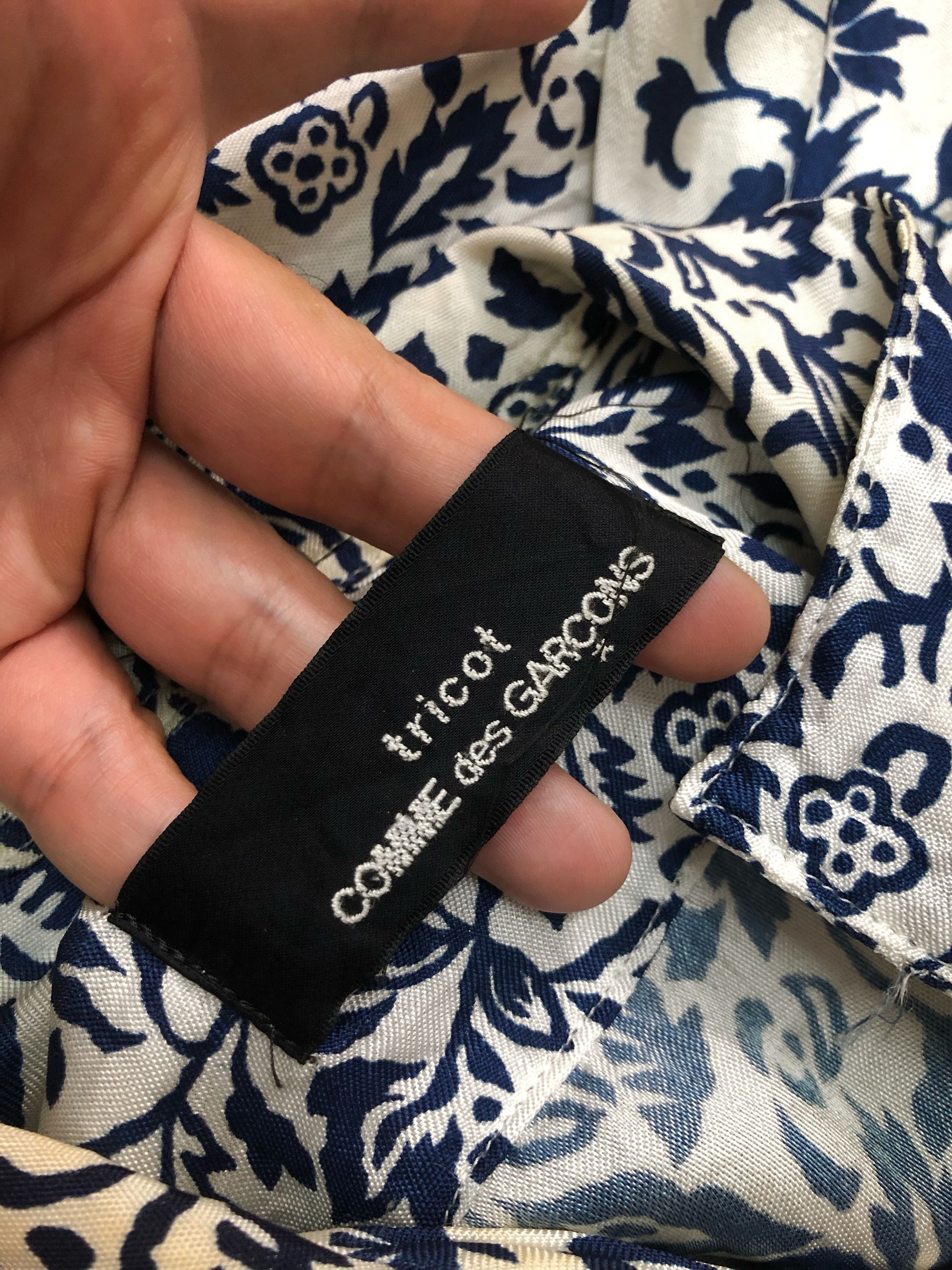 Comme des Garcons RARE🔥90’S SPRING TRICOT COMME DES GARCONS HAWAII RAYON Size XXL / US 16-18 / IT 52-54 - 7 Thumbnail