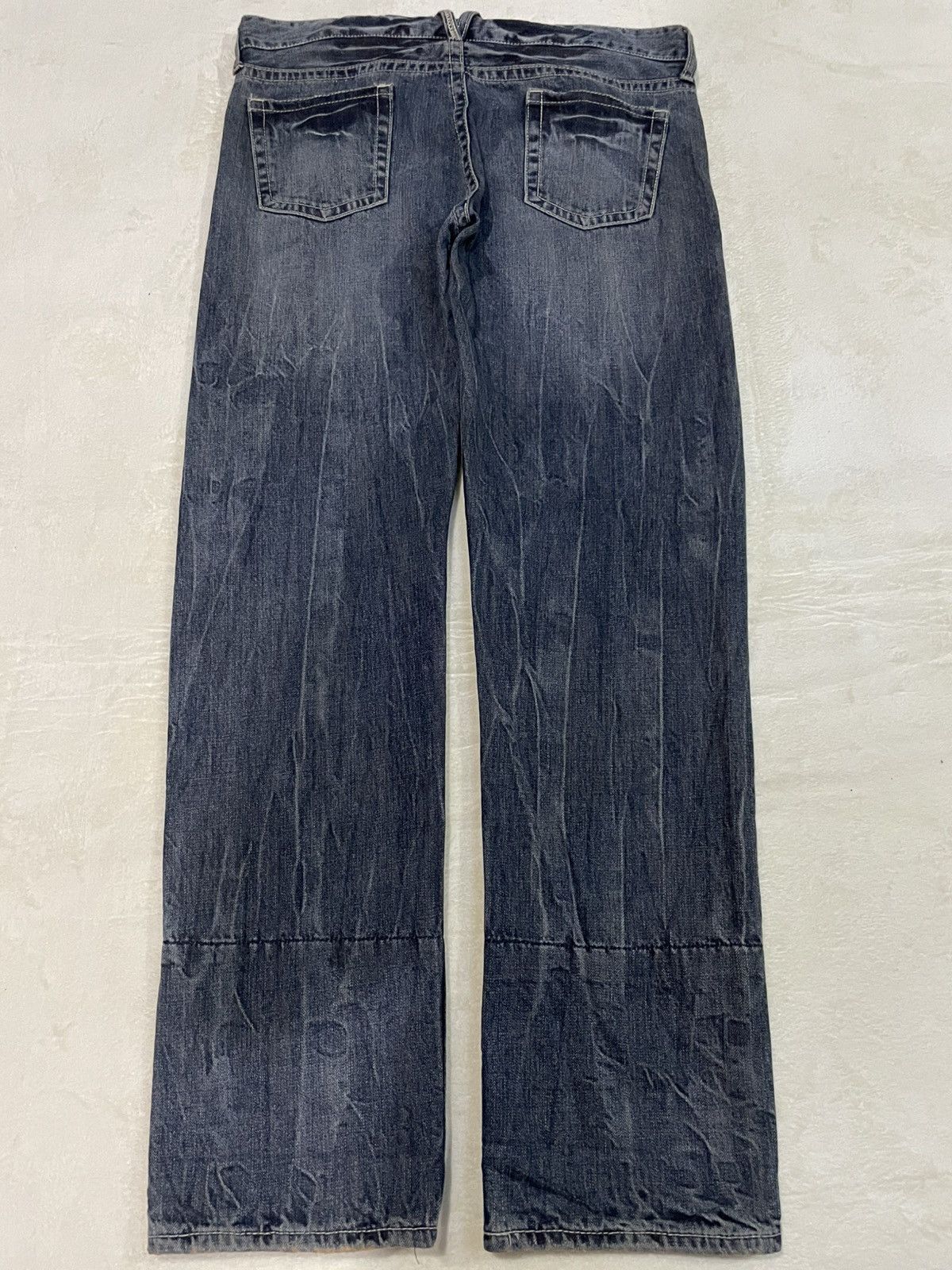 Japanese Brand Vintage Japanese Brand Denim Jeans Size US 34 / EU 50 - 7 Thumbnail
