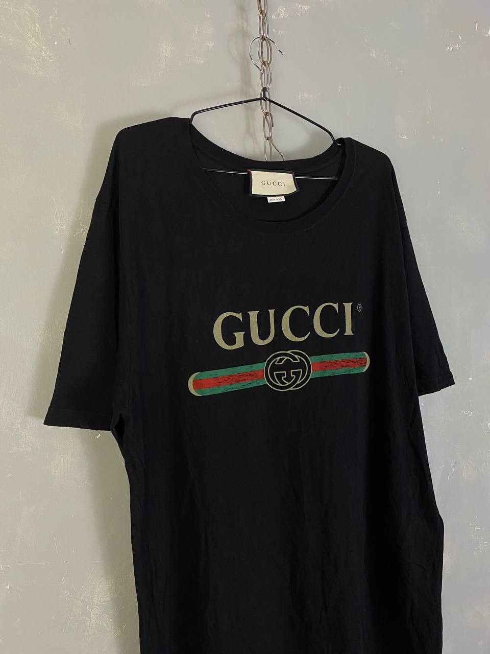 Gucci Gucci Oversized Logo Tee Size US XS / EU 42 / 0 - 3 Thumbnail