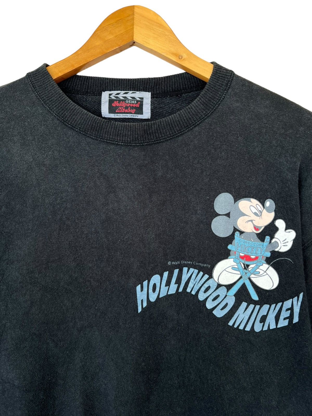 Disney × Japanese Brand × Vintage Vintage 90s Mickey Mouse Big Logo Baggy Boxy Sweatshirt Size US S / EU 44-46 / 1 - 4 Thumbnail