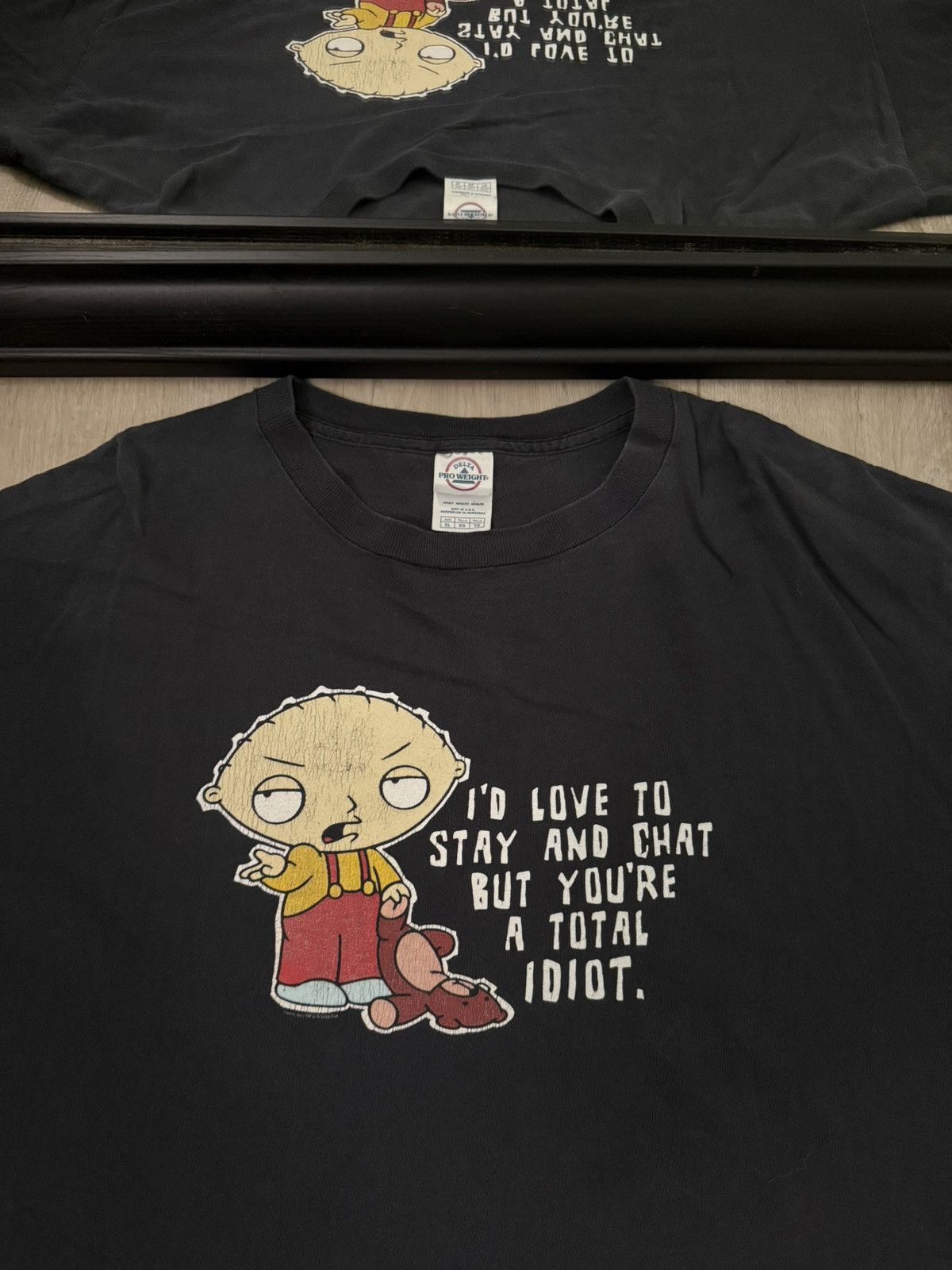 Delta × Vintage Vintage / Y2K Stewie Humor Family Guy Shirt Size US XL / EU 56 / 4 - 2 Thumbnail