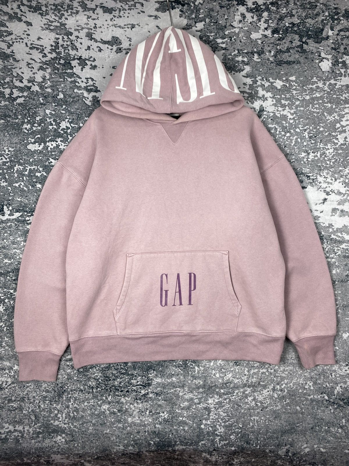 Gap Vintage GAP Pull Over Hoodies Size US L / EU 52-54 / 3 - 1 Thumbnail