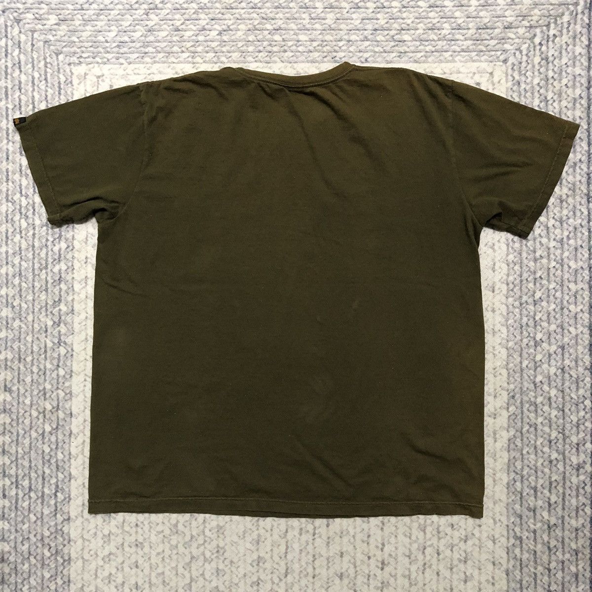Alpha Industries × Army Of Me × Vintage Rare Sunfaded & Distressed Alpha Industries ‘US Marine’ Tees Size US XL / EU 56 / 4 - 6 Thumbnail