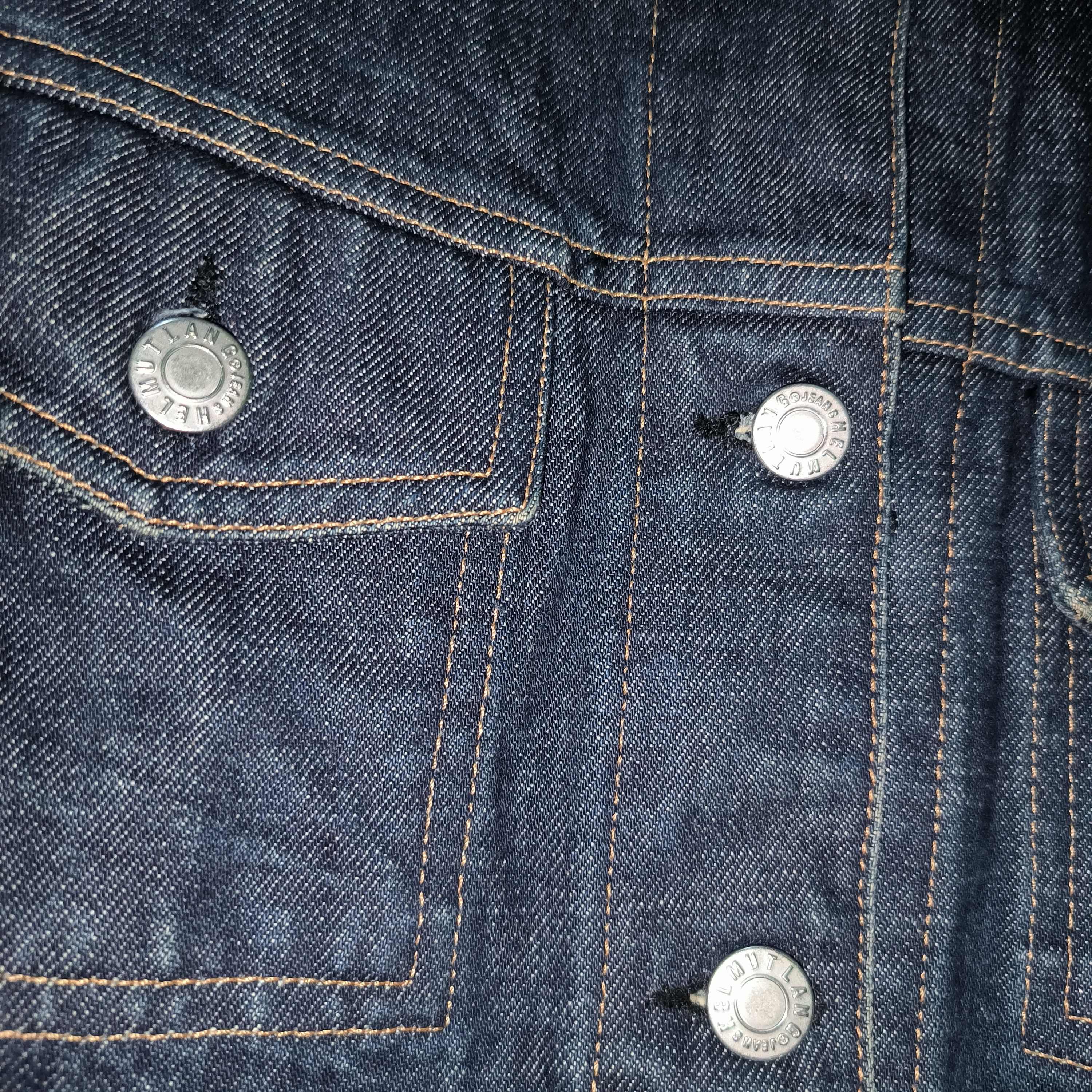 Helmut Lang Vintage 1998 Helmut Lang Denim Jacket Size M / US 6-8 / IT 42-44 - 2 Thumbnail