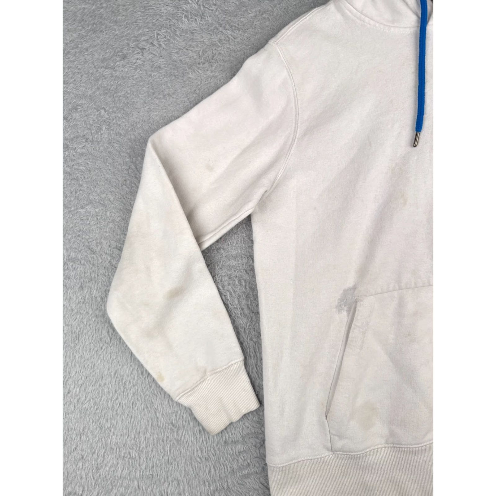 The North Face The North Face Hoodie Womens Small White Pullover Activewear Cotton Blend Long Sleeve Size S / US 4 / IT 40 - 3 Thumbnail