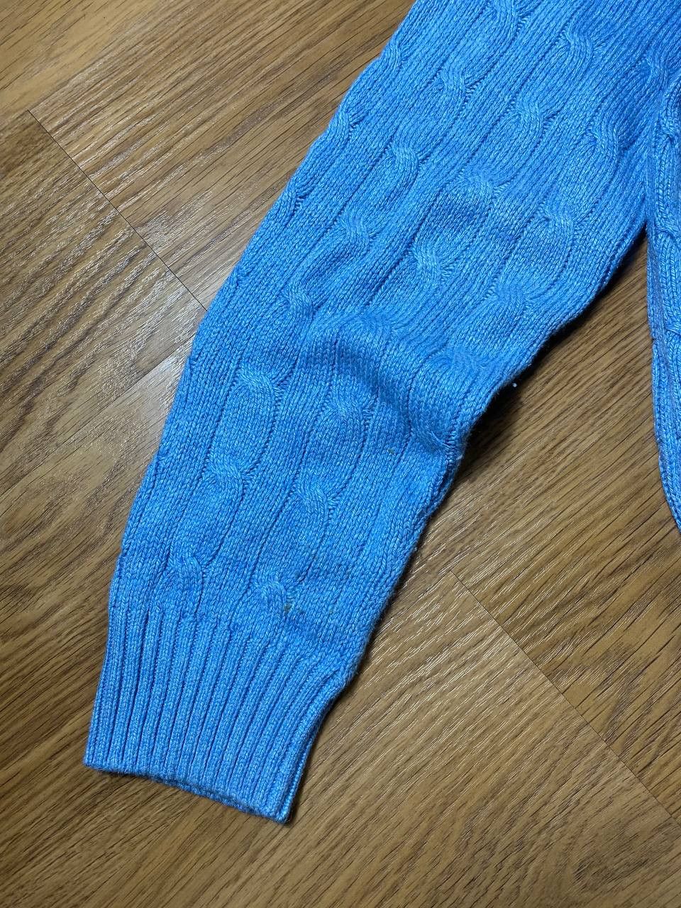 Polo Ralph Lauren POLO RALPH LAUREN Shawl Neck Cotton Sweater Size US M / EU 48-50 / 2 - 6 Thumbnail