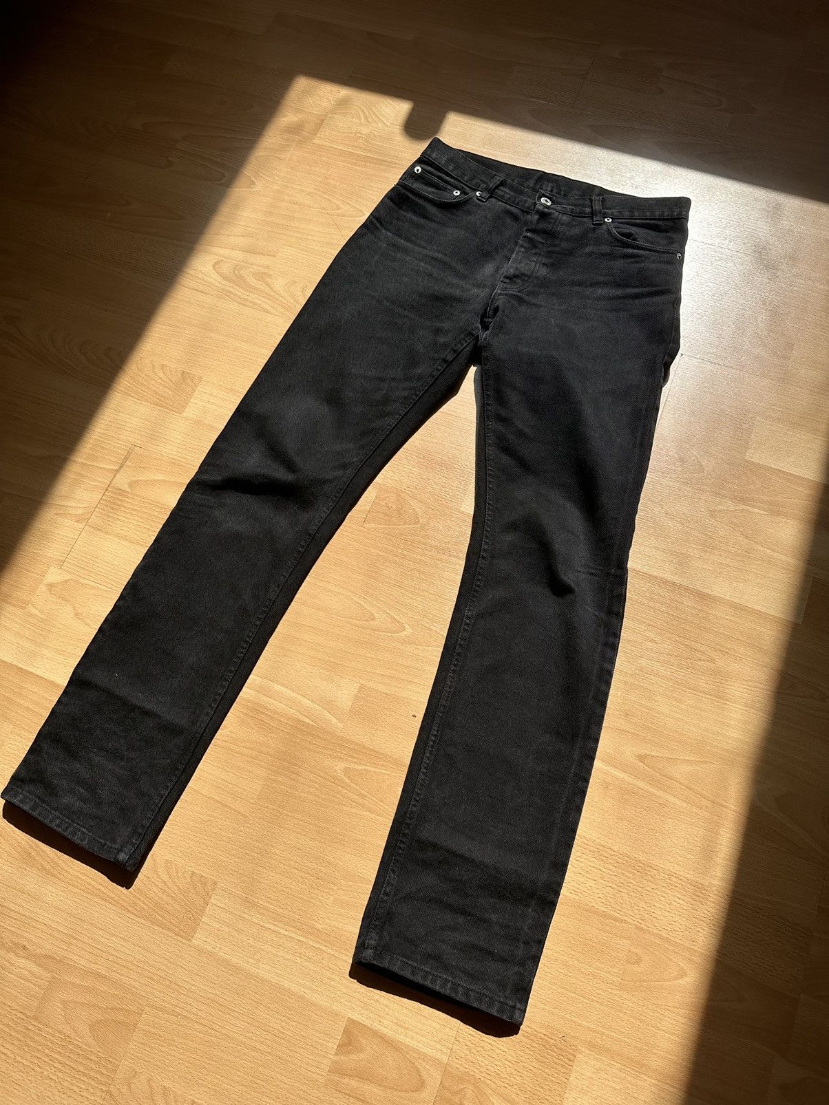 image of Helmut Lang 1997 Gtr Black Denim, Men's (Size 31)