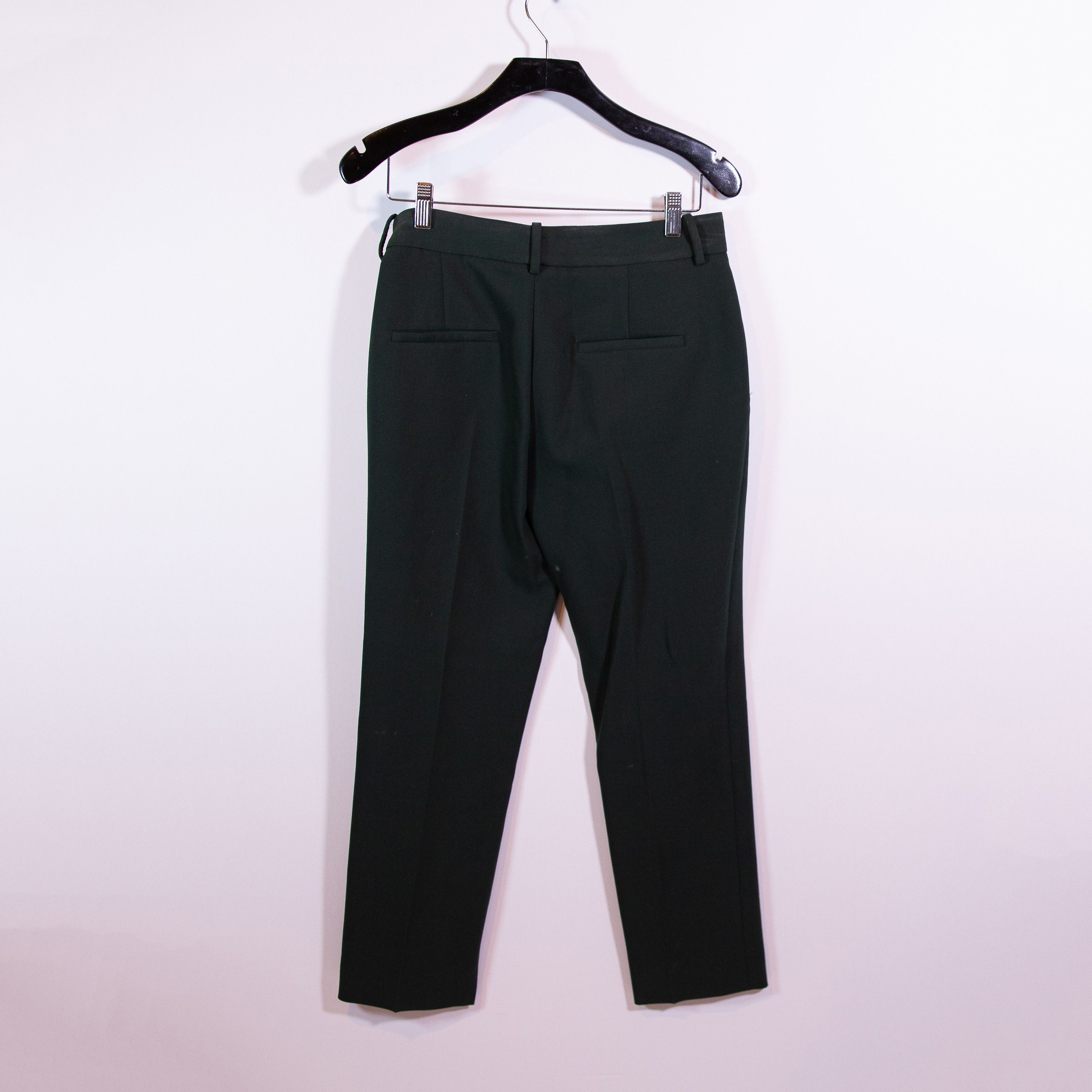 Zara Zara Women's Crepe Mid Rise Straight Leg Size 27" / US 4 / IT 40 - 4 Thumbnail