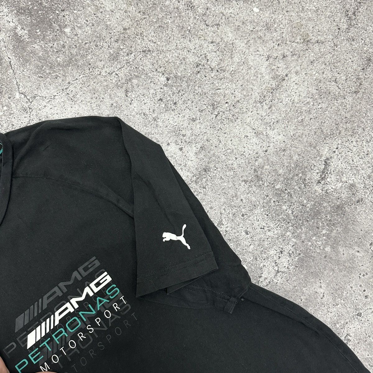 Mercedes-Benz × Puma Puma Mercedes Benz AMG Petronas Formula 1 racing tee y2k og Size US XL / EU 56 / 4 - 5 Thumbnail