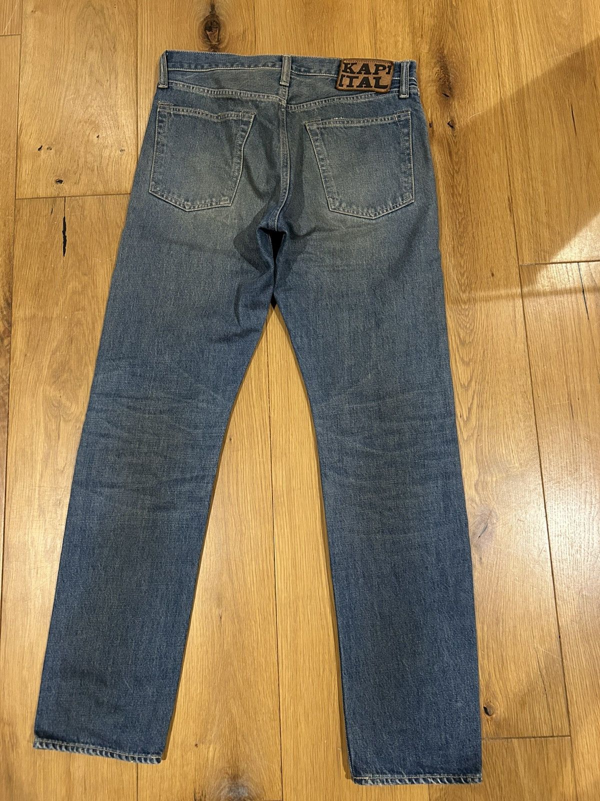 Kapital Kapital Monkey CISCO Speakeasy Distressed Denim Size US 30 / EU 46 - 4 Thumbnail