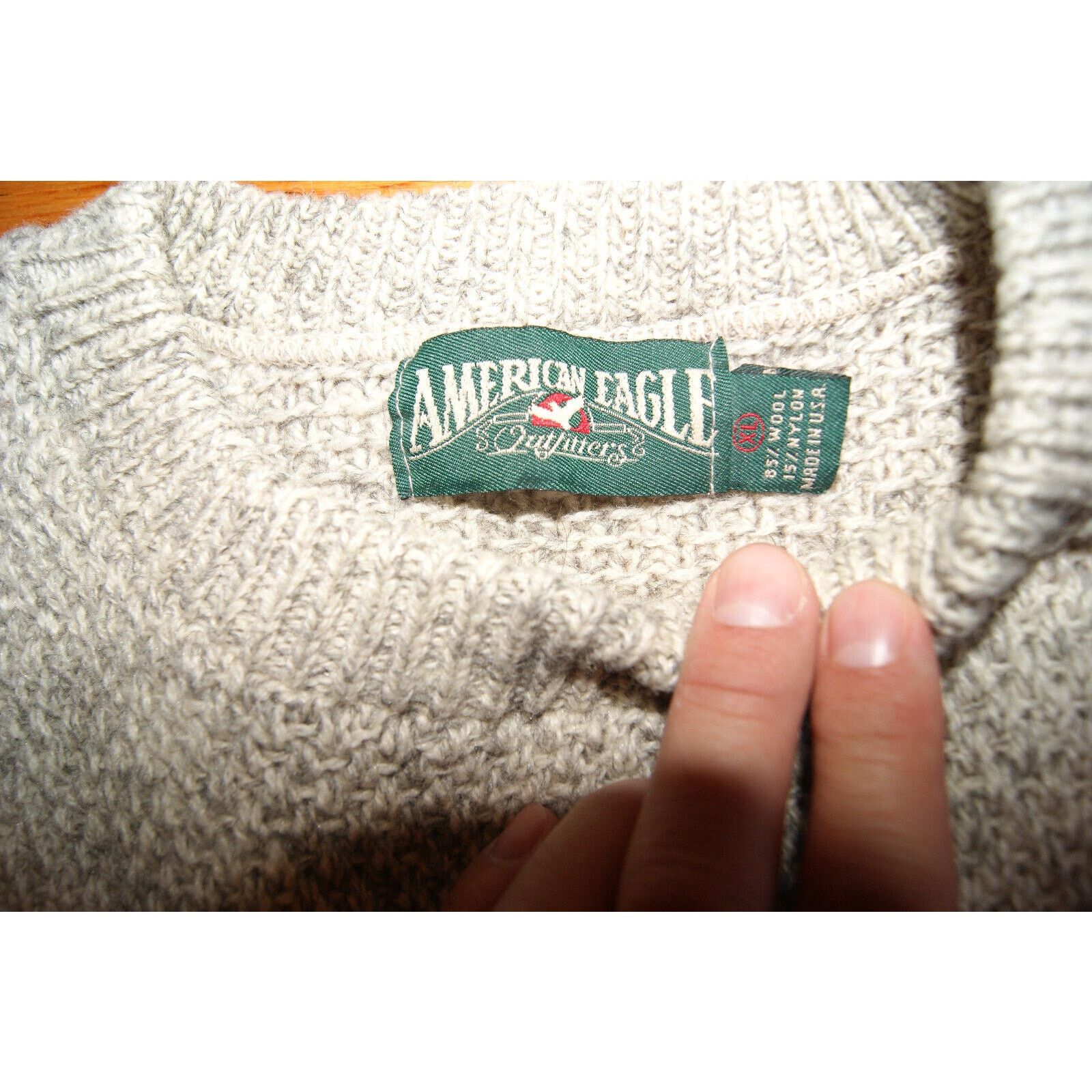 American Eagle Outfitters VTG American Eagle Snowflakes Fair Isle Sweater L USA Wool Size US L / EU 52-54 / 3 - 3 Thumbnail