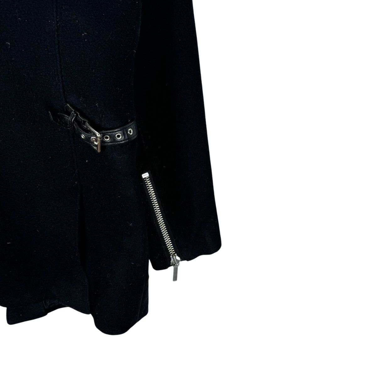 If Six Was Nine ☀️REDMOON FUR HOODIE CROSS ZIP JACKET LIKE 14TH ADDICTION Size US M / EU 48-50 / 2 - 6 Thumbnail