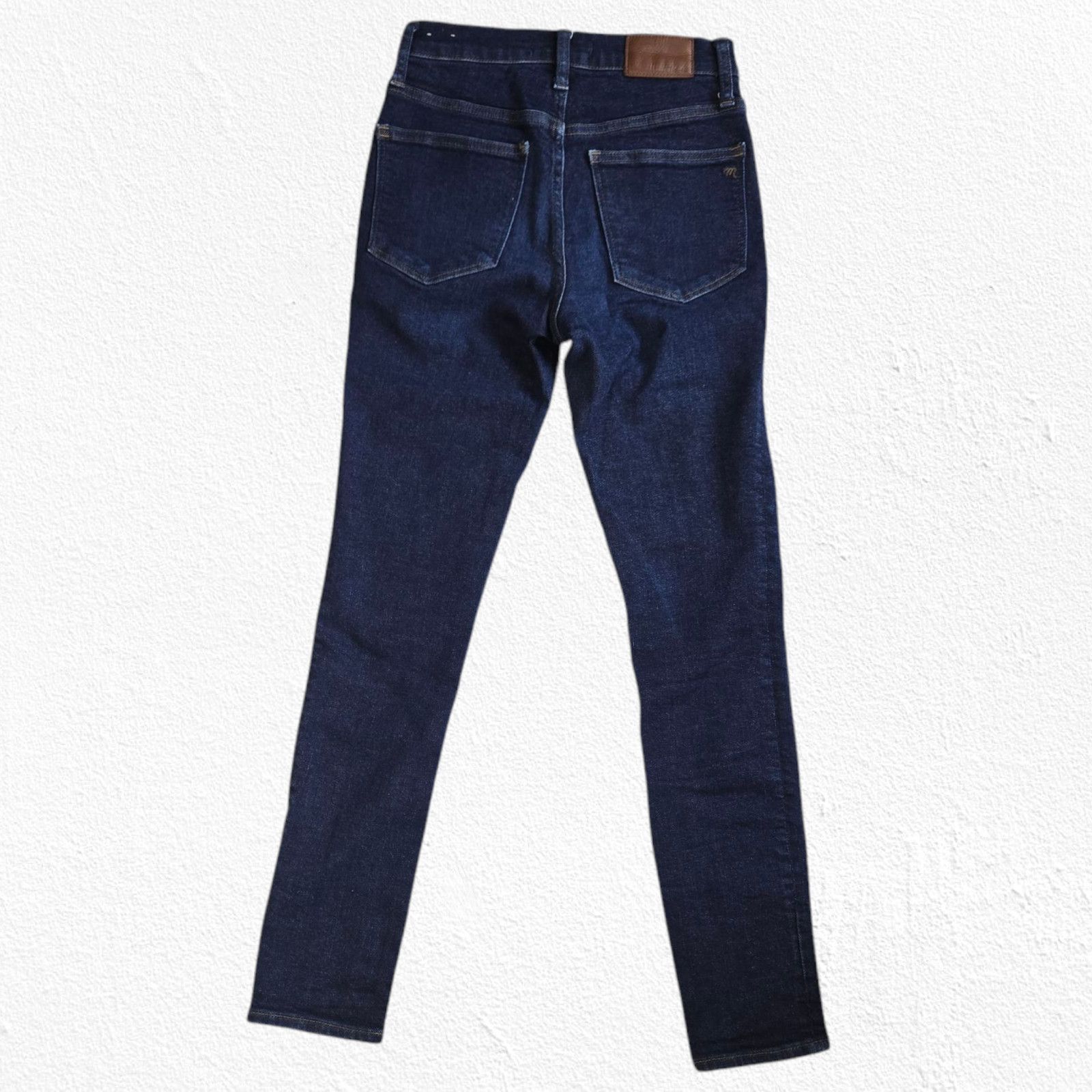 Madewell Madewell 9" Dark Wash Mid-Rise Skinny Jeans Size 24 Size 24" / US 00 / IT 34 - 10 Thumbnail