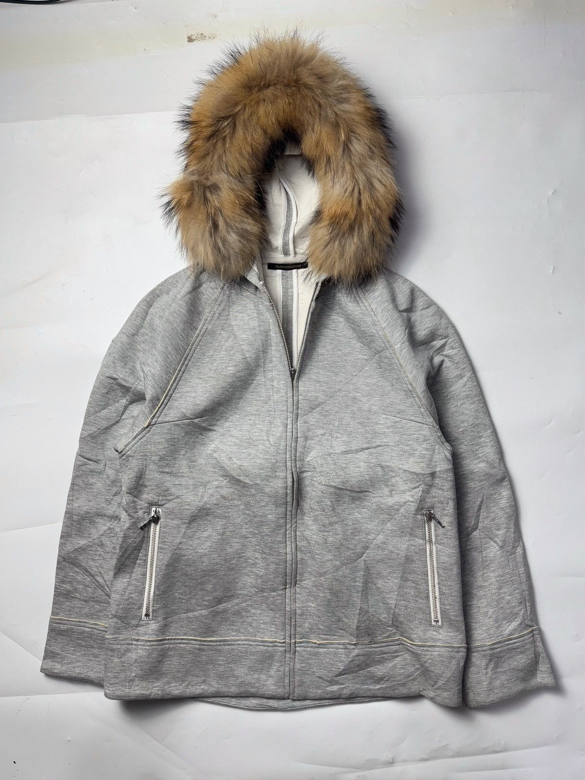 If Six Was Nine × Japanese Brand × Le Grande Bleu (L.G.B.) Fur Hoodie Japanese Barnyardstorm Lgb Goa Style Size US M / EU 48-50 / 2 - 1 Thumbnail