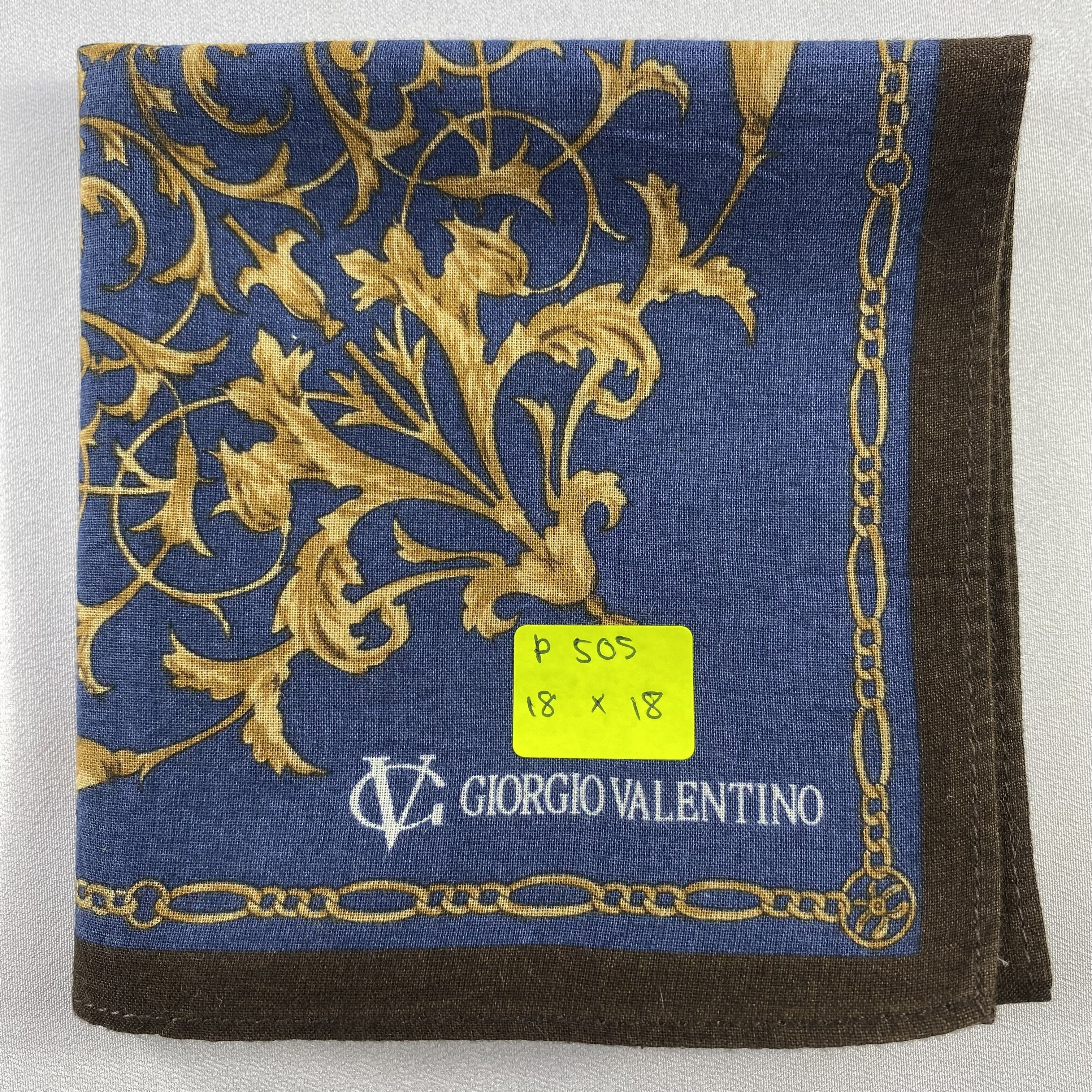 Vintage Giorgio Valentino Bandana/ Handkerchief / Neckerchief-P505 Size ONE SIZE - 5 Thumbnail