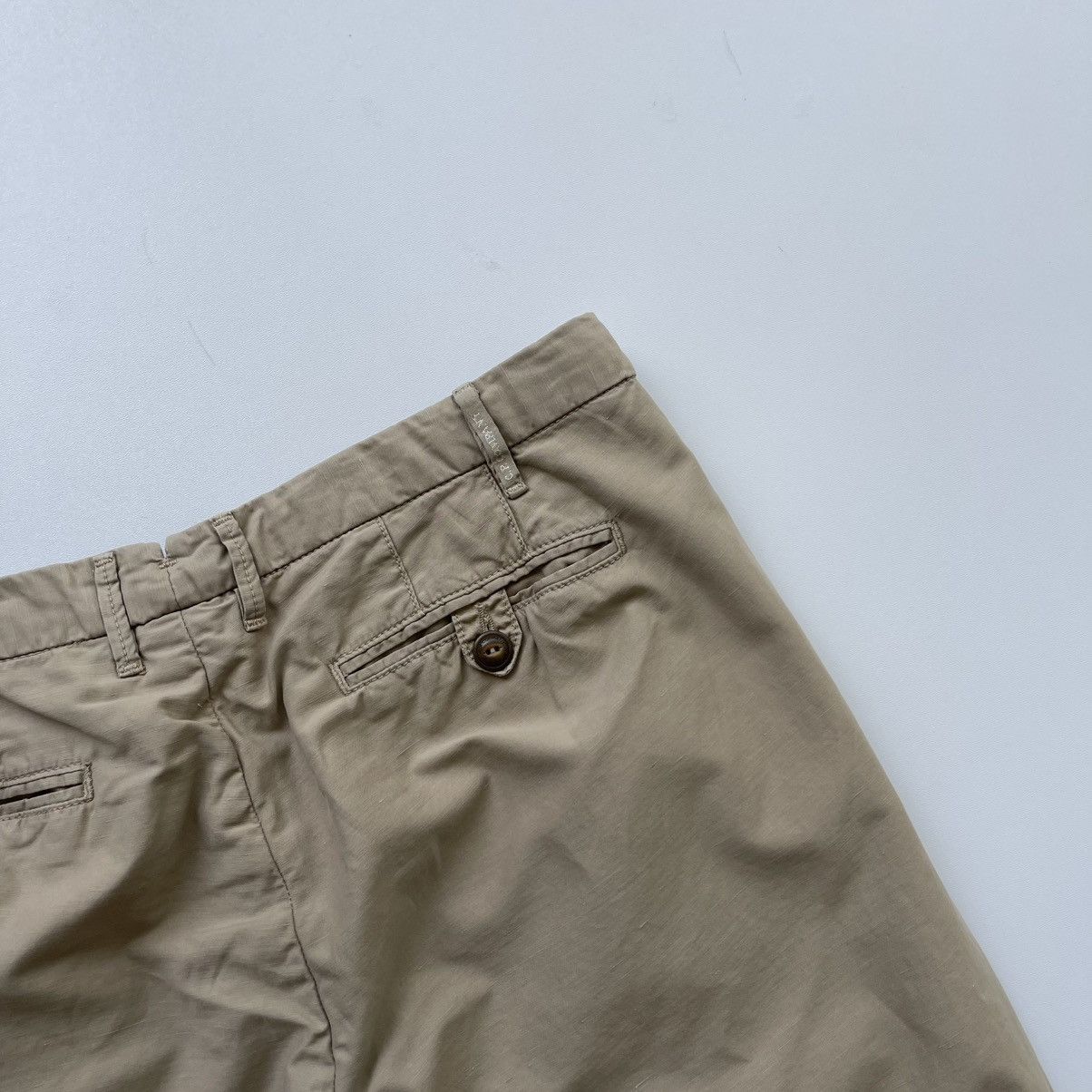 C.P. Company C.P. Company Cotton/Lino Chino Pants Beige Casual Size US 34 / EU 50 - 8 Thumbnail