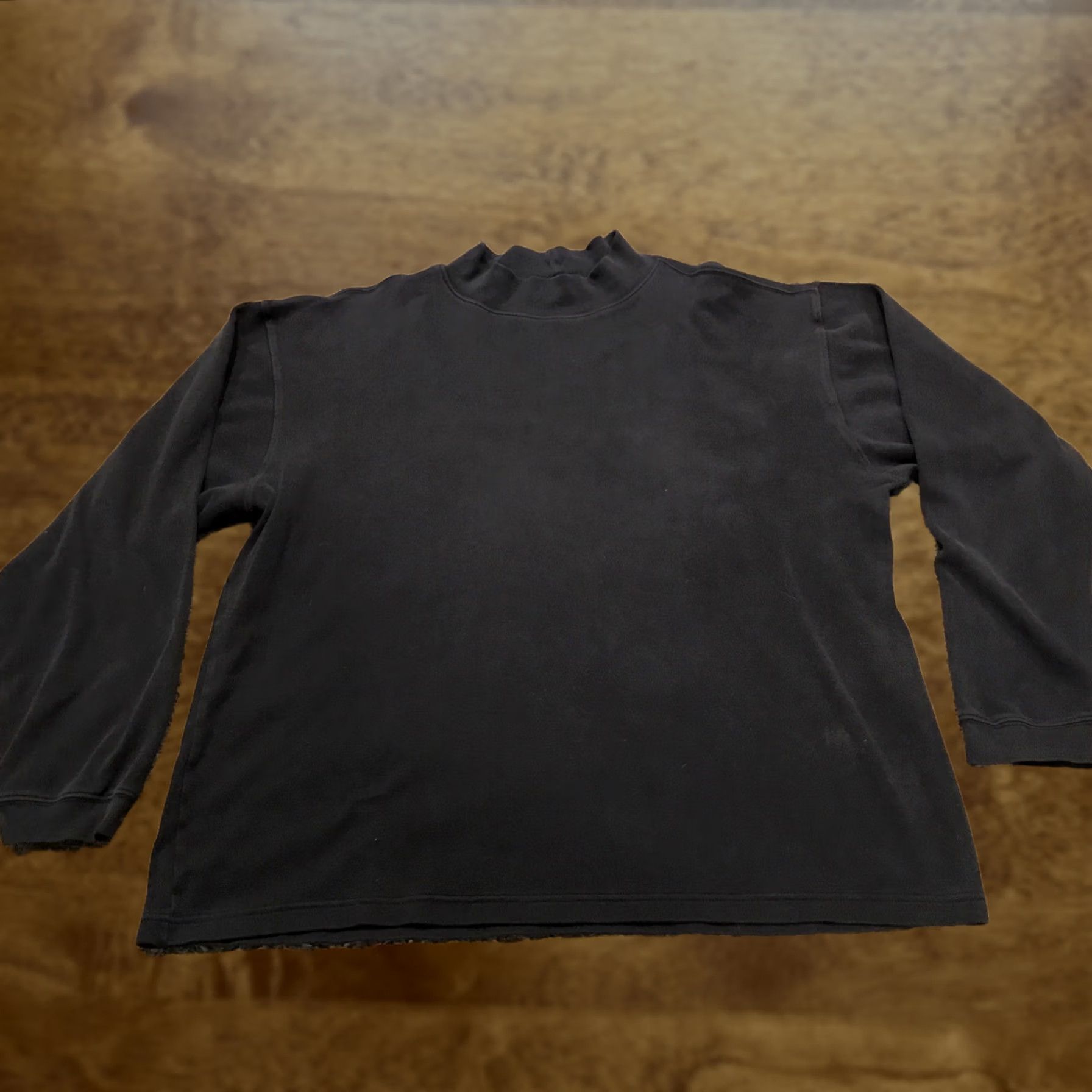Vintage VINTAGE Boston Traders Sweater Mens XL Black Cotton Crew Neck Pullover Heavyweight Knit Size US XL / EU 56 / 4 - 1 Thumbnail