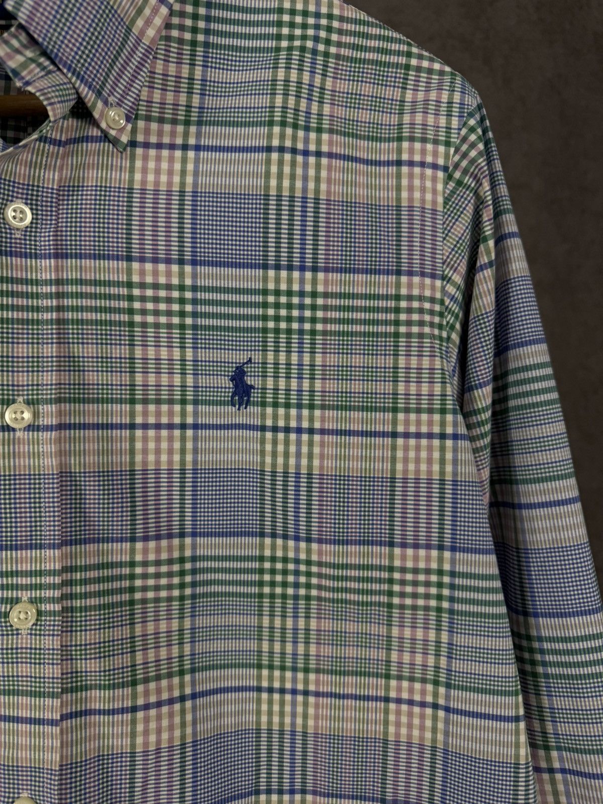Polo Ralph Lauren Polo Ralph Lauren designer logo checkered shirt Size US M / EU 48-50 / 2 - 3 Thumbnail