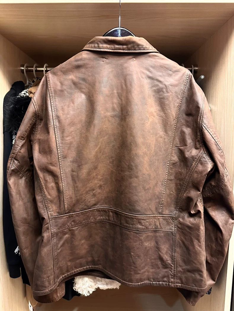 RRL Ralph Lauren RRL Ralph Lauren Western retro embroidery vintage men's le Size US XL / EU 56 / 4 - 7 Thumbnail
