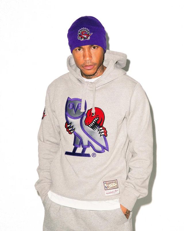 Mitchell & Ness OVO x Mitchell & Ness x NBA x RAPTORS OG OWL HOODIE XL Size US XL / EU 56 / 4 - 3 Thumbnail