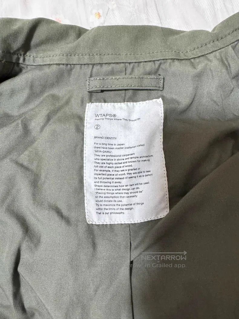 Wtaps WTAPS 15AW M65 Cargo Jacket. Size US M / EU 48-50 / 2 - 4 Thumbnail