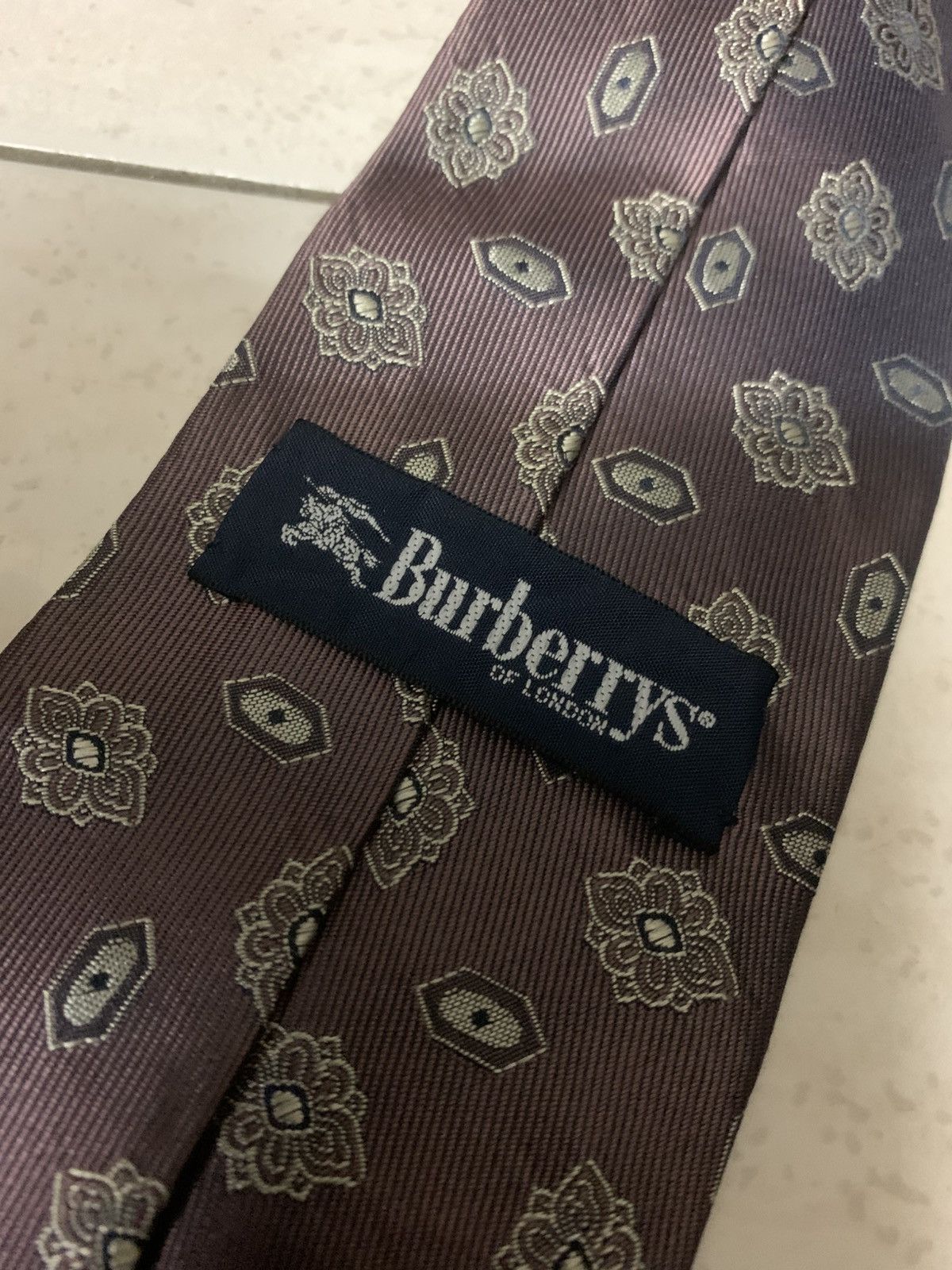 Burberry Four piece Burberry multicolour tie Size ONE SIZE - 5 Thumbnail