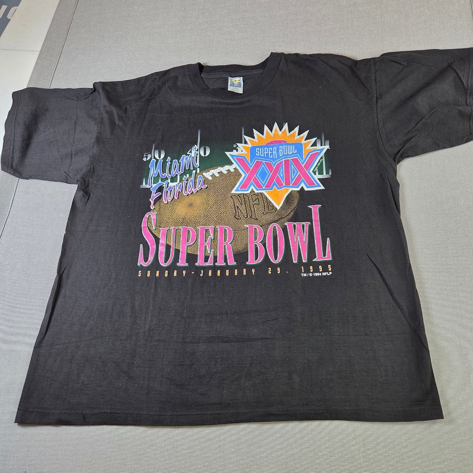 Vintage Vintage Super Bowl XXIX 1995 NFL Tee USA XL Size US XL / EU 56 / 4 - 12 Thumbnail