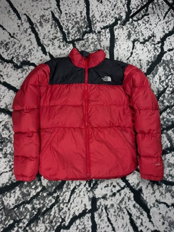 The North Face The North Face Nuptse 700 Down Jacket Red Black M tnf puffer Size US M / EU 48-50 / 2 - 1 Thumbnail