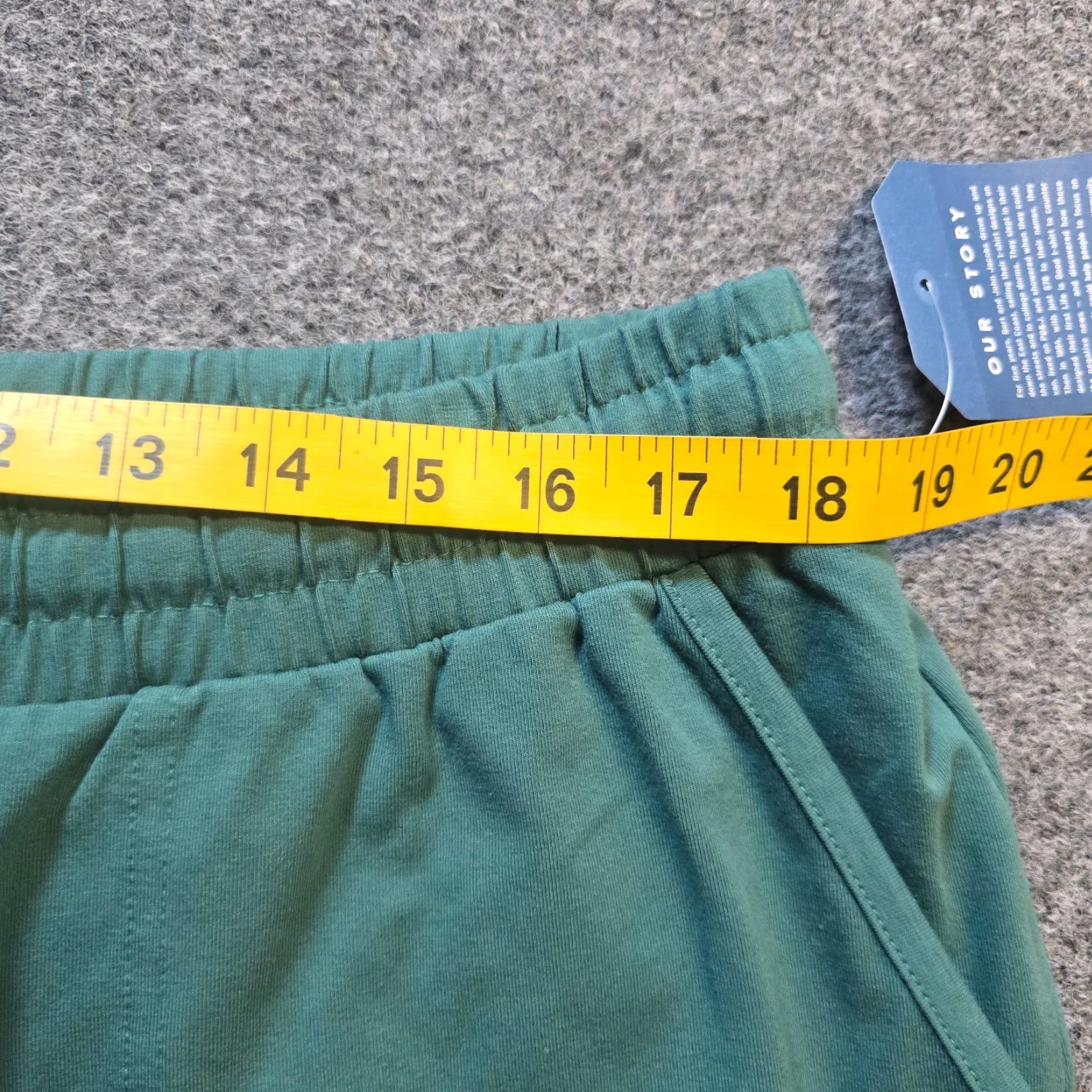 Life is Good Life Is Good Pants Women 2XL Green Crusher Flex Pull On Crop Lounge Casual Size 40" / US 18 - 6 Thumbnail