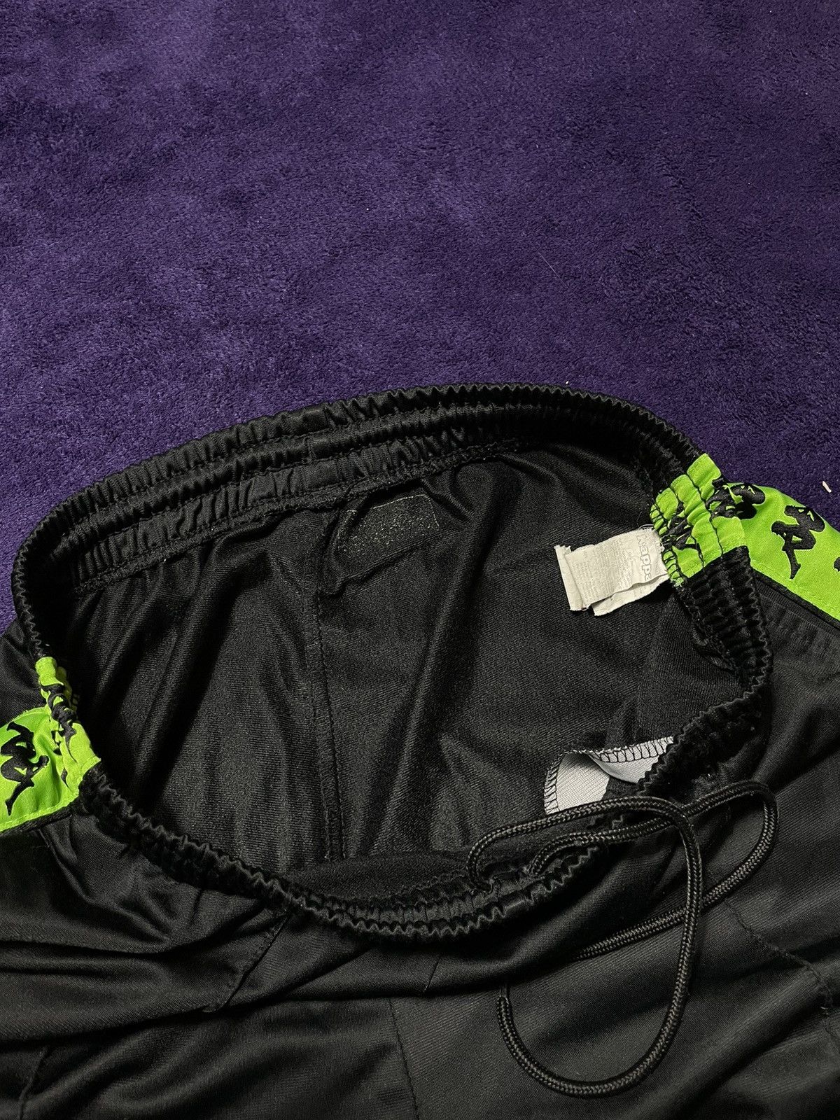 Kappa × Vintage Rare Kappa green lampas sweatpants retro vintage style Size US 32 / EU 48 - 6 Thumbnail