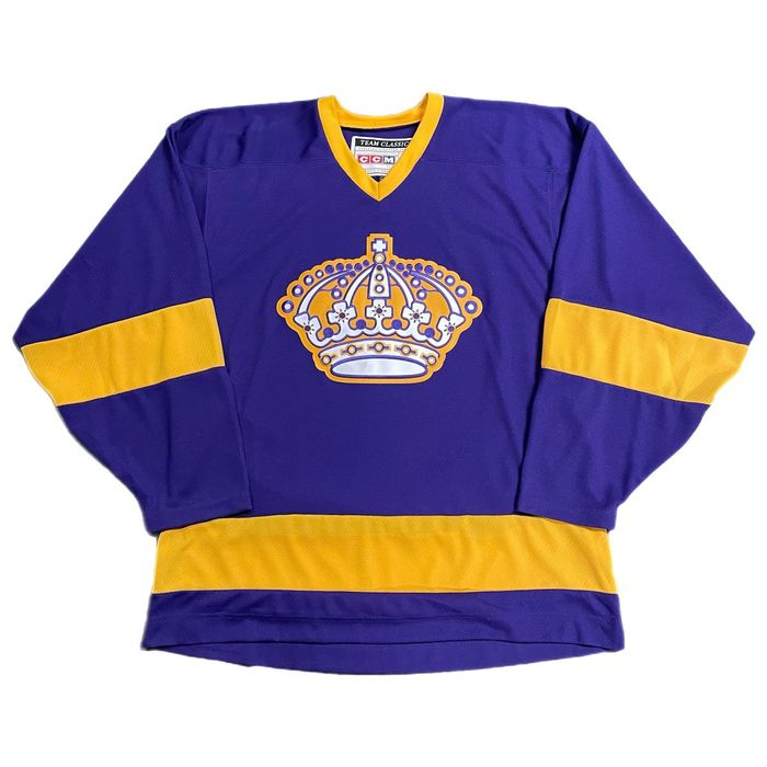 La kings hot sale yellow jersey