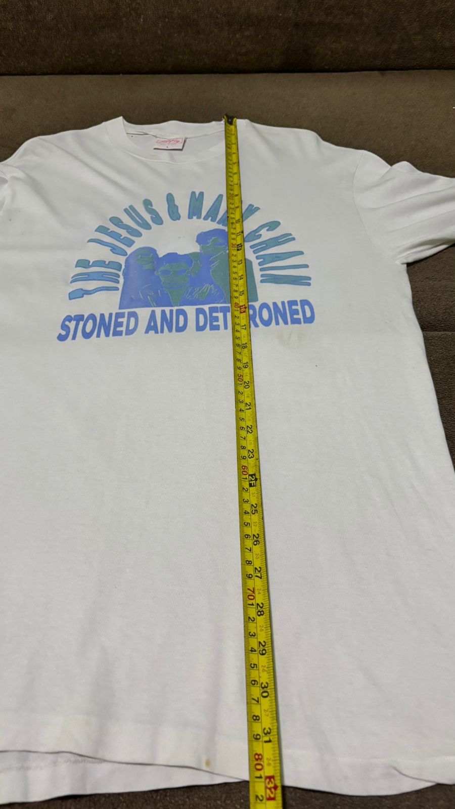 Vintage Vtg Rare The Jesus and Mary Chain tour mazzy star Size US L / EU 52-54 / 3 - 10 Thumbnail