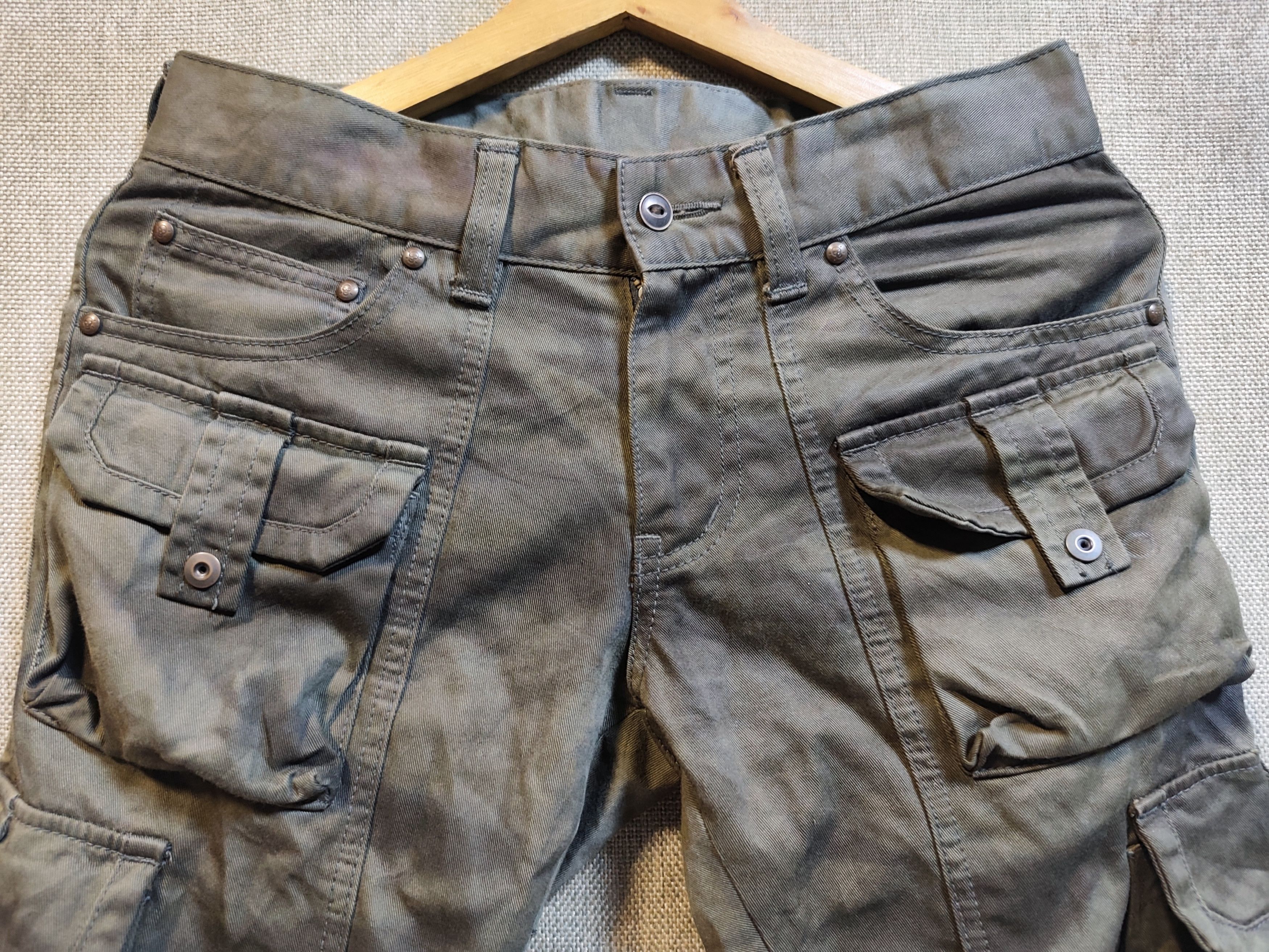 Tornado Mart Rare Design‼️Tornado Mart Flare Multi-Pocket Pants Size US 30 / EU 46 - 5 Thumbnail