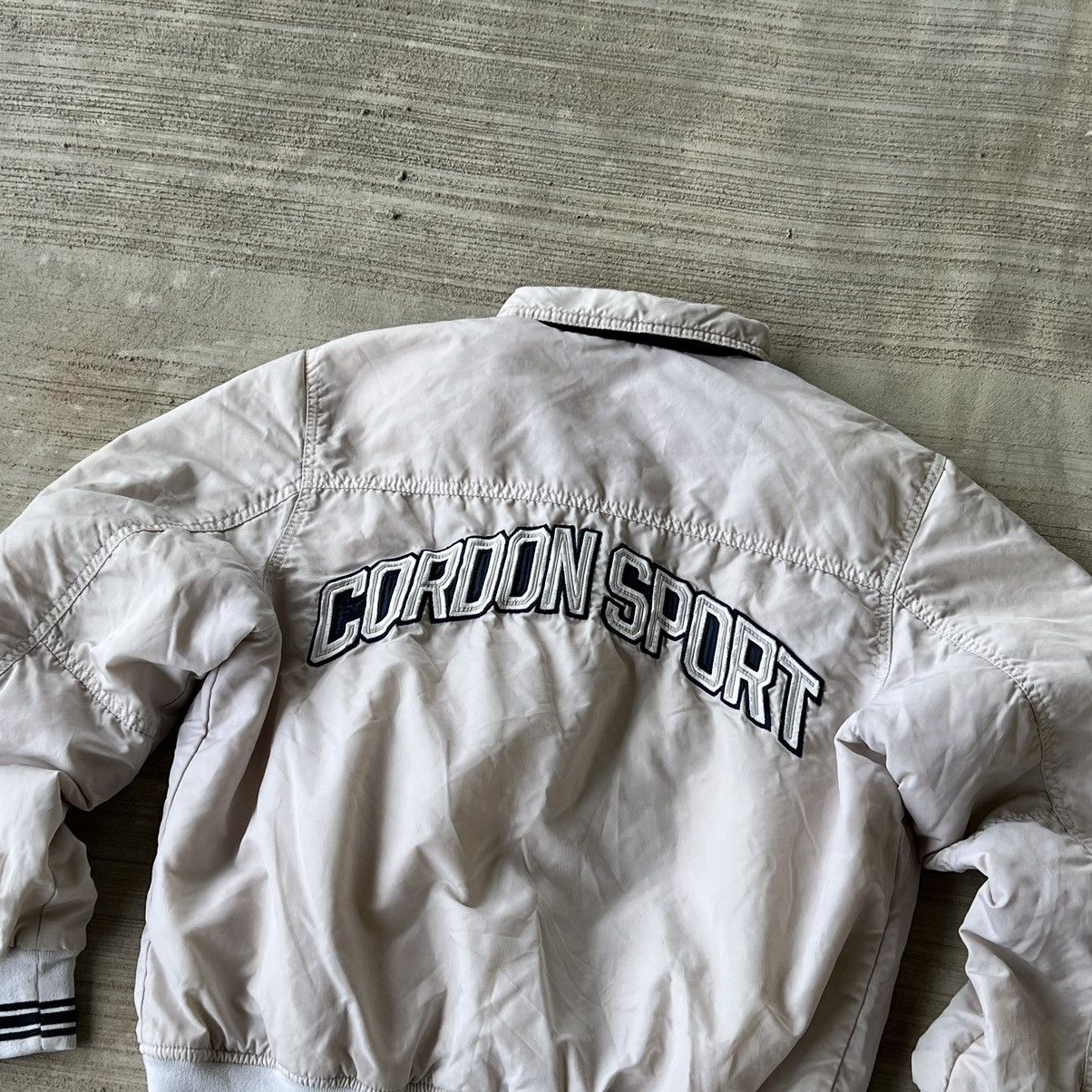 Vintage Gordon Premium Big Logo Vintage Sport Bomber Jaclet Size US L / EU 52-54 / 3 - 1 Thumbnail