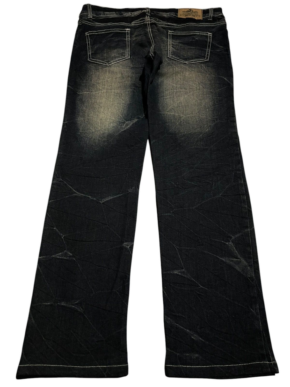 Japanese Brand Japanese Original Japan Strike Faded Season Jeans Denim Size US 34 / EU 50 - 2 Thumbnail