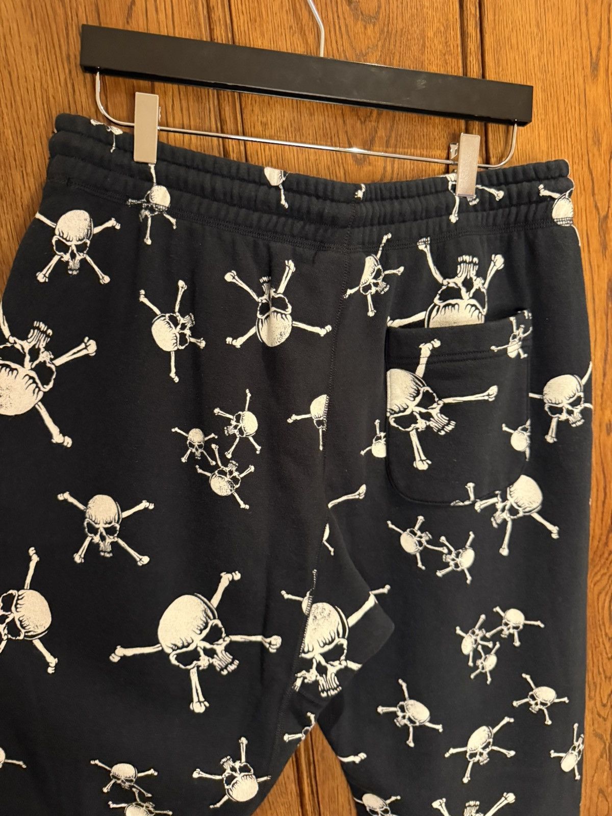 Saint Michael Saint Mxxxxxx skull black logo joggers sweatpants Michael L Size US 34 / EU 50 - 20 Thumbnail