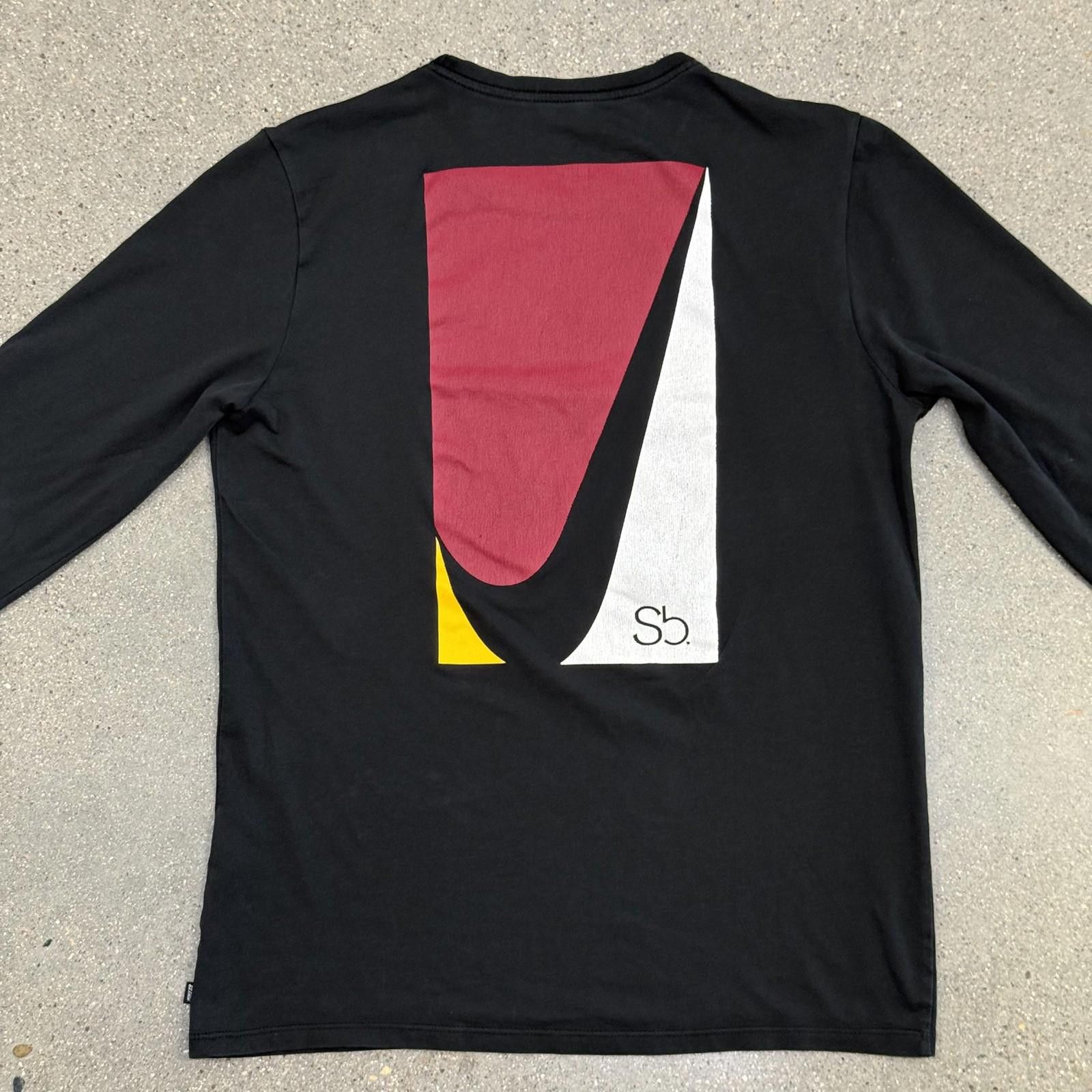 Nike SB Nike SB Shirt Mens M Black Long Sleeve Dri-FIT Skateboarding Size US M / EU 48-50 / 2 - 1 Thumbnail